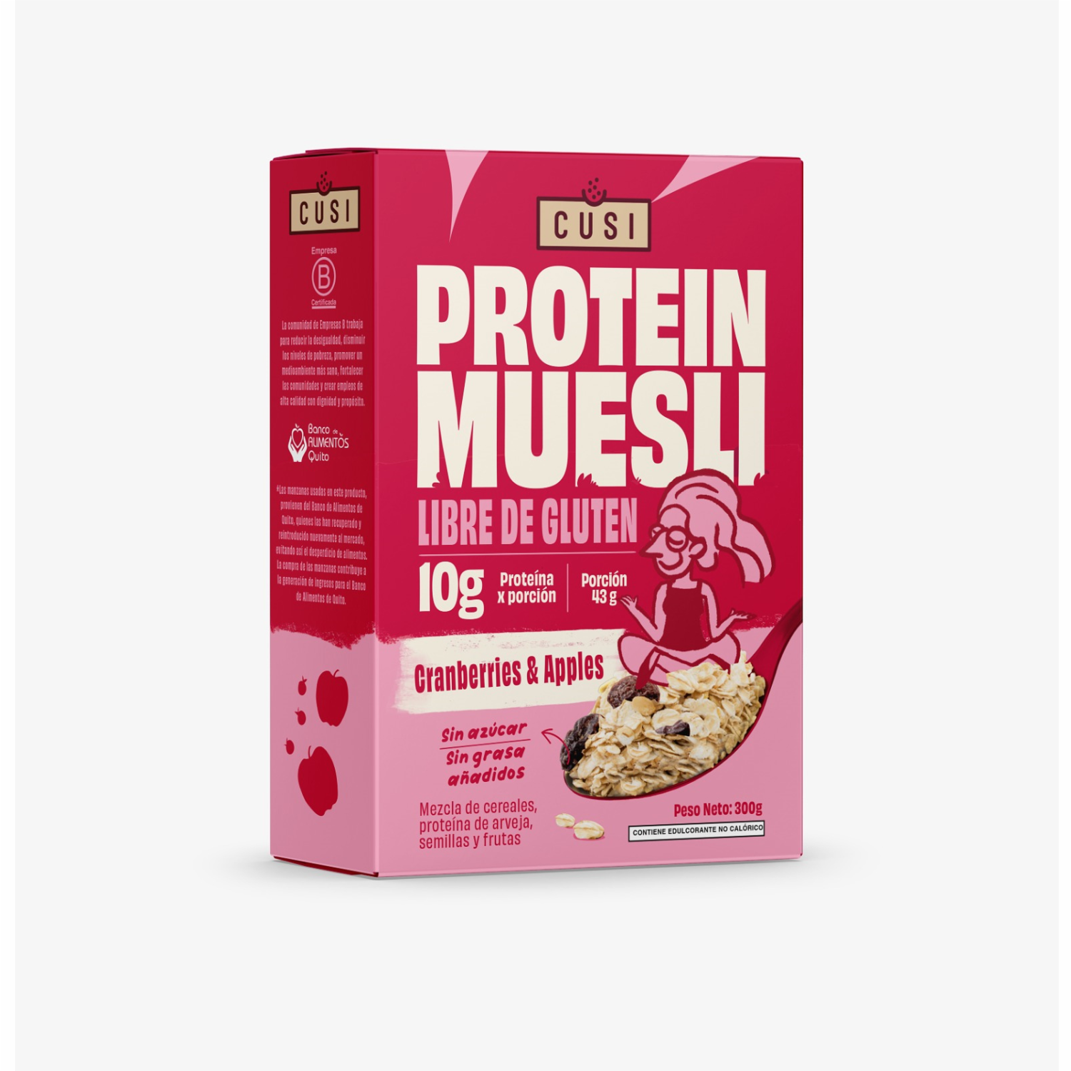 Muesli De Arándanos Y Manzana CUSI 300 G