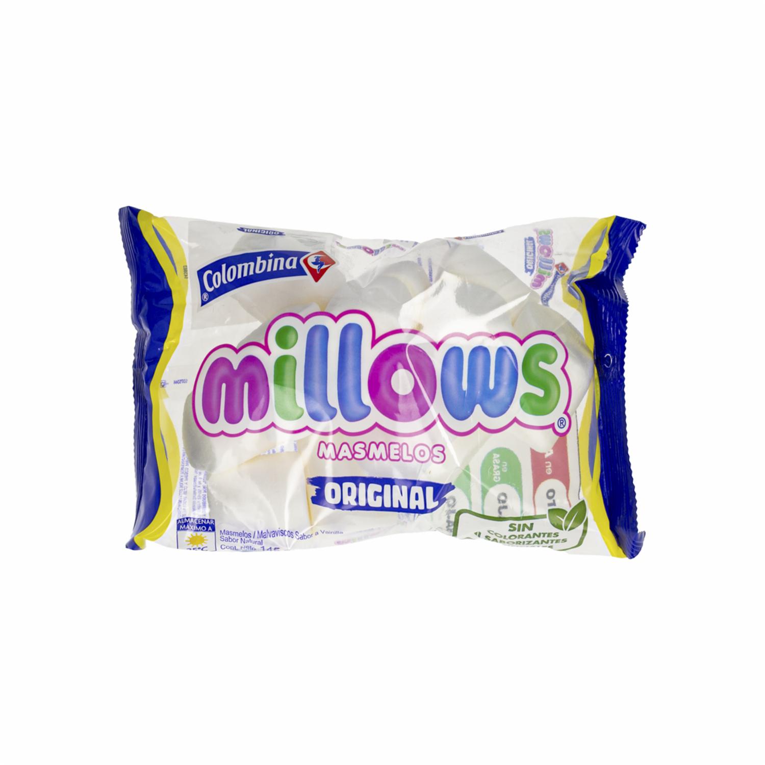 Masmellows Blanco Cilindro MILLOWS 145 G