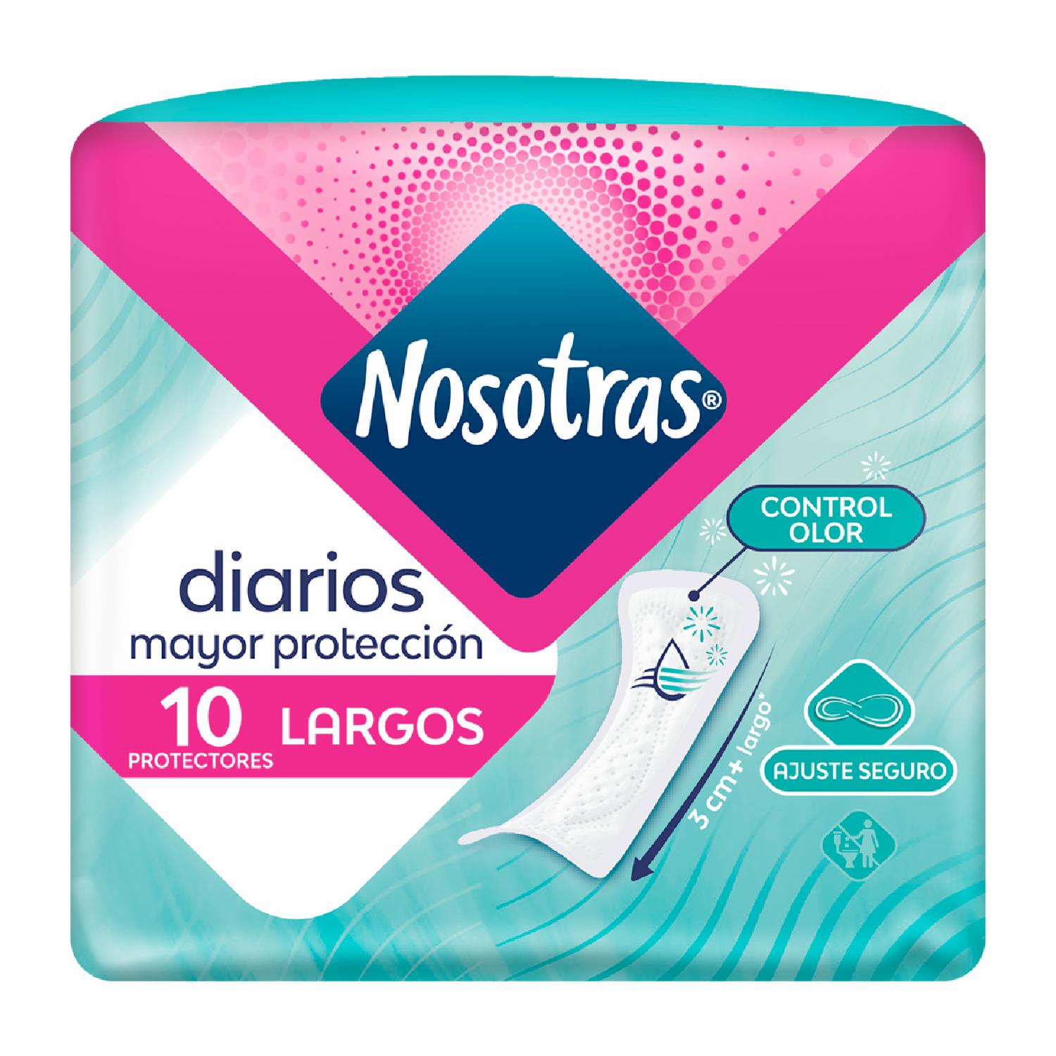 Protector Diario Largo NOSOTRAS X 10 Uds