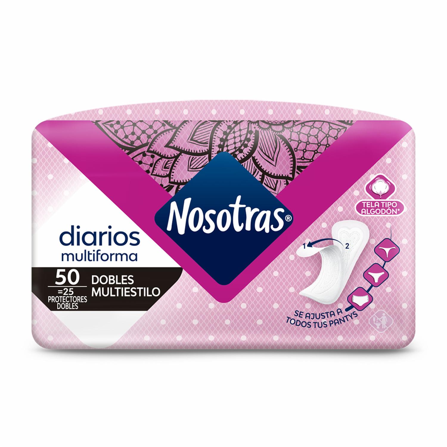 Protectores Diarios Dobles NOSOTRAS 25 U