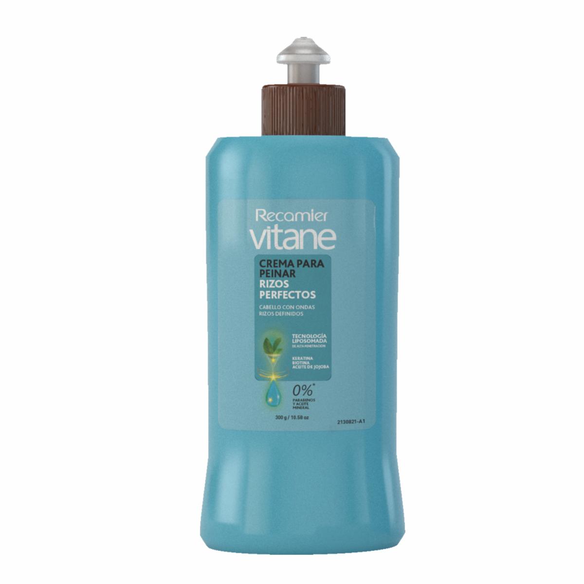 Crema Para Peinar Rizos Perfectos VITANE 300 Ml