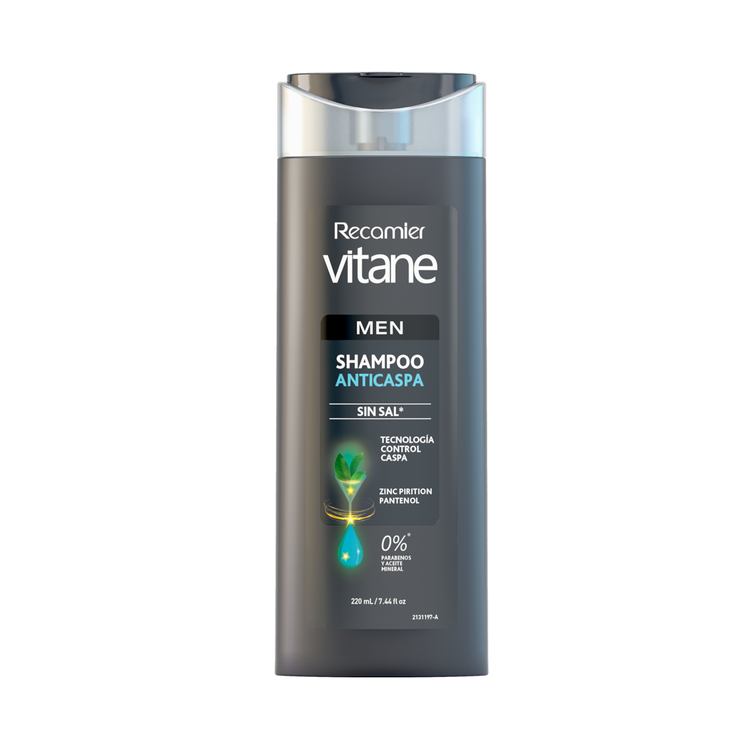 Shampoo De Cabello Anticaspa Para Caballero VITANE 220 Ml