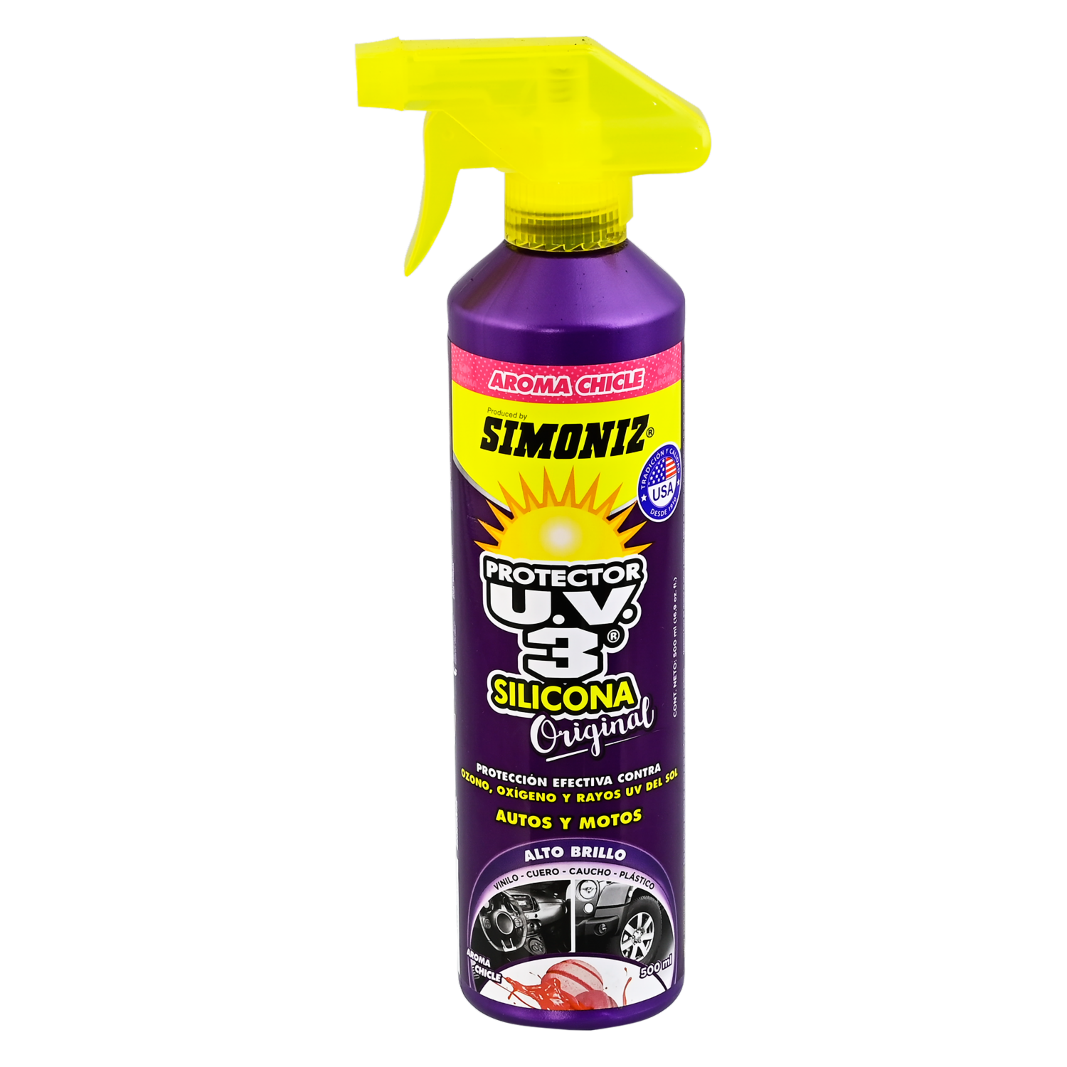 Protector De Ultra Violeta 3 Chicle SIMONIZ Unidad