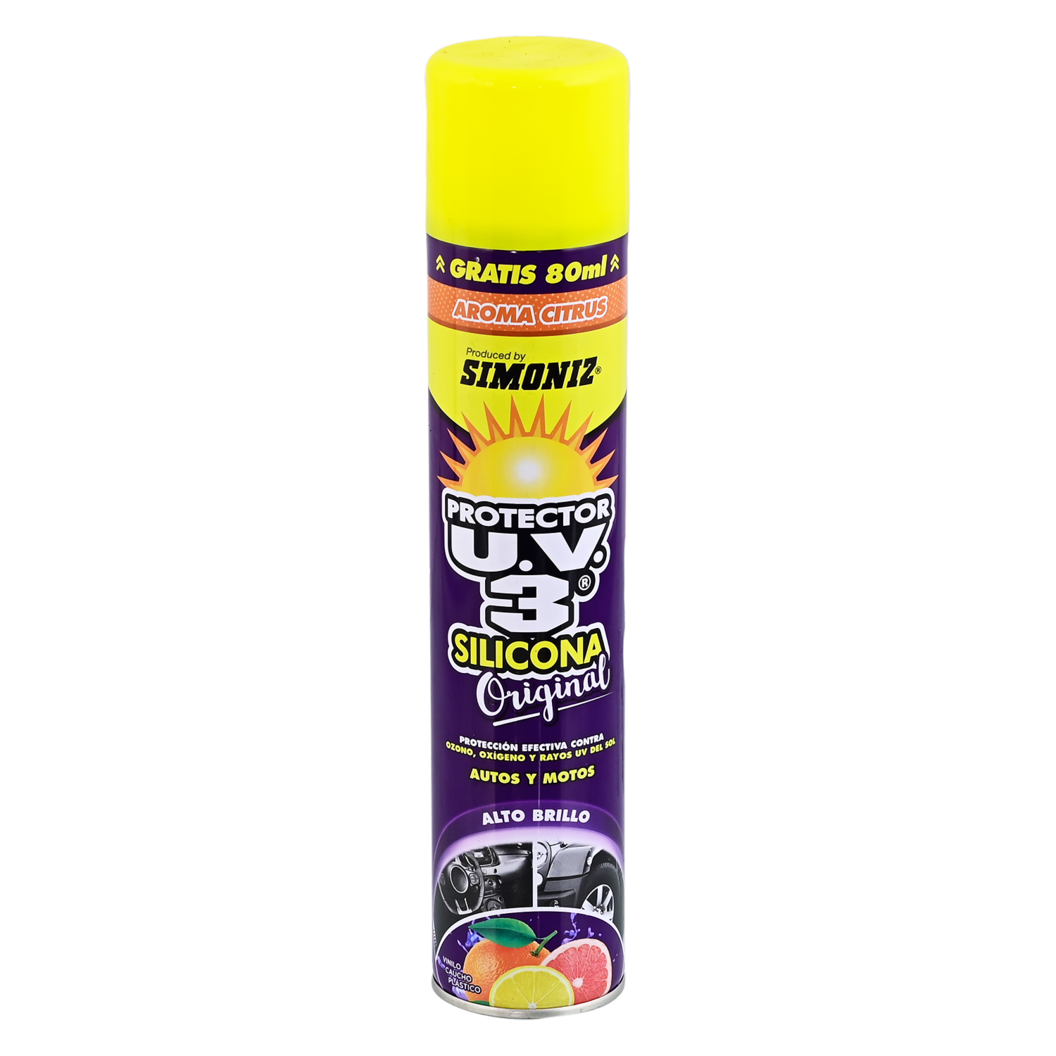 Silicona Protectora De Citrus Aerosol SIMONIZ Unidad