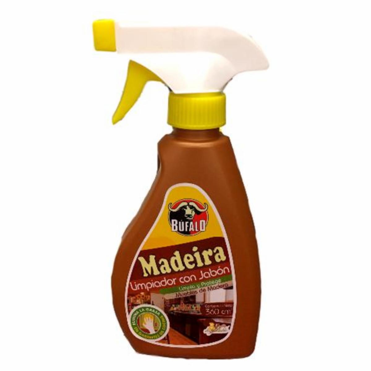 Limpiador De Madera Con Jabón BÚFALO 360 Ml