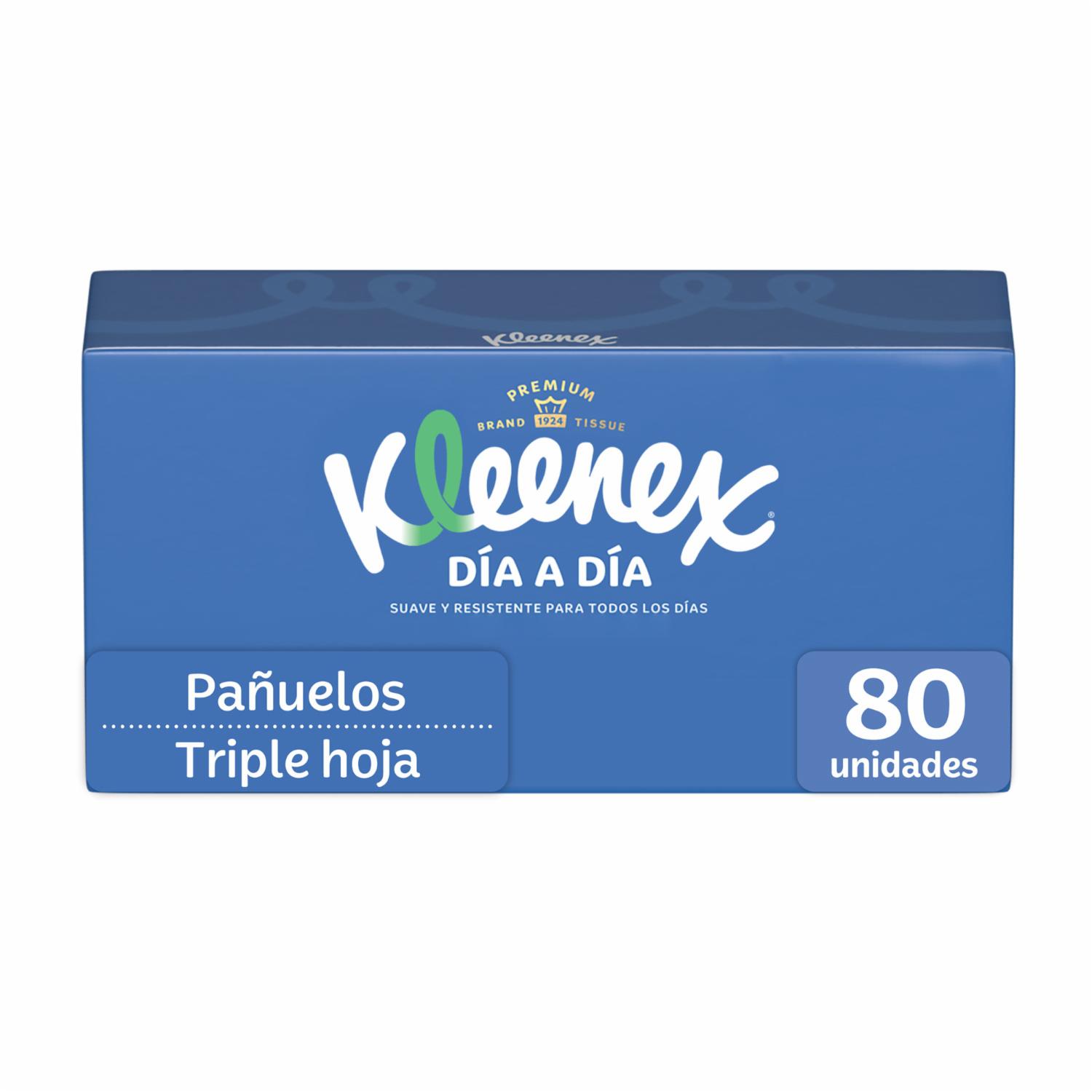 Pañuelos Desechables Faciales KLEENEX X 80 Uds