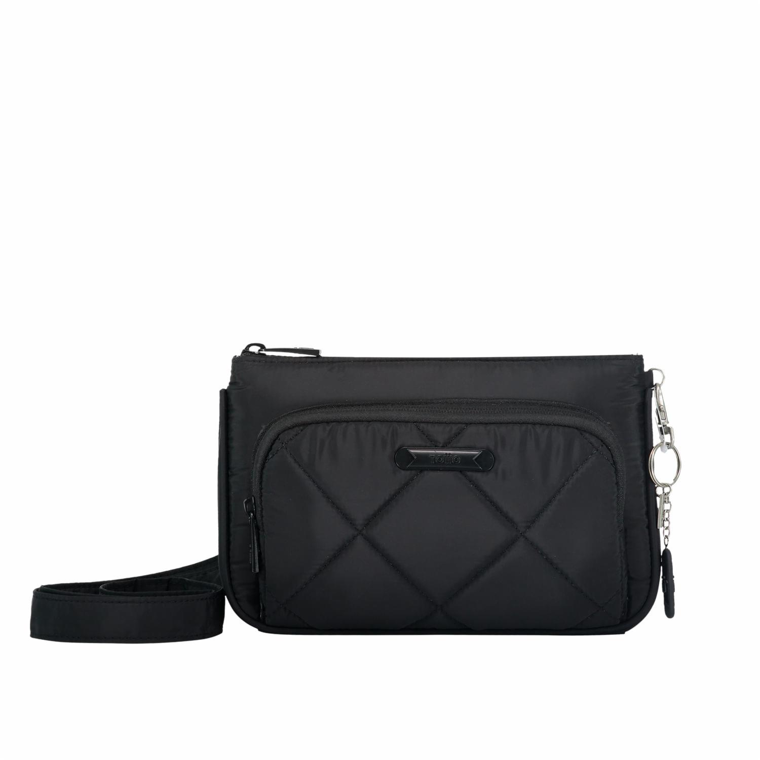 Bolso Negro Modelo Arlet S Para Dama TOTTO