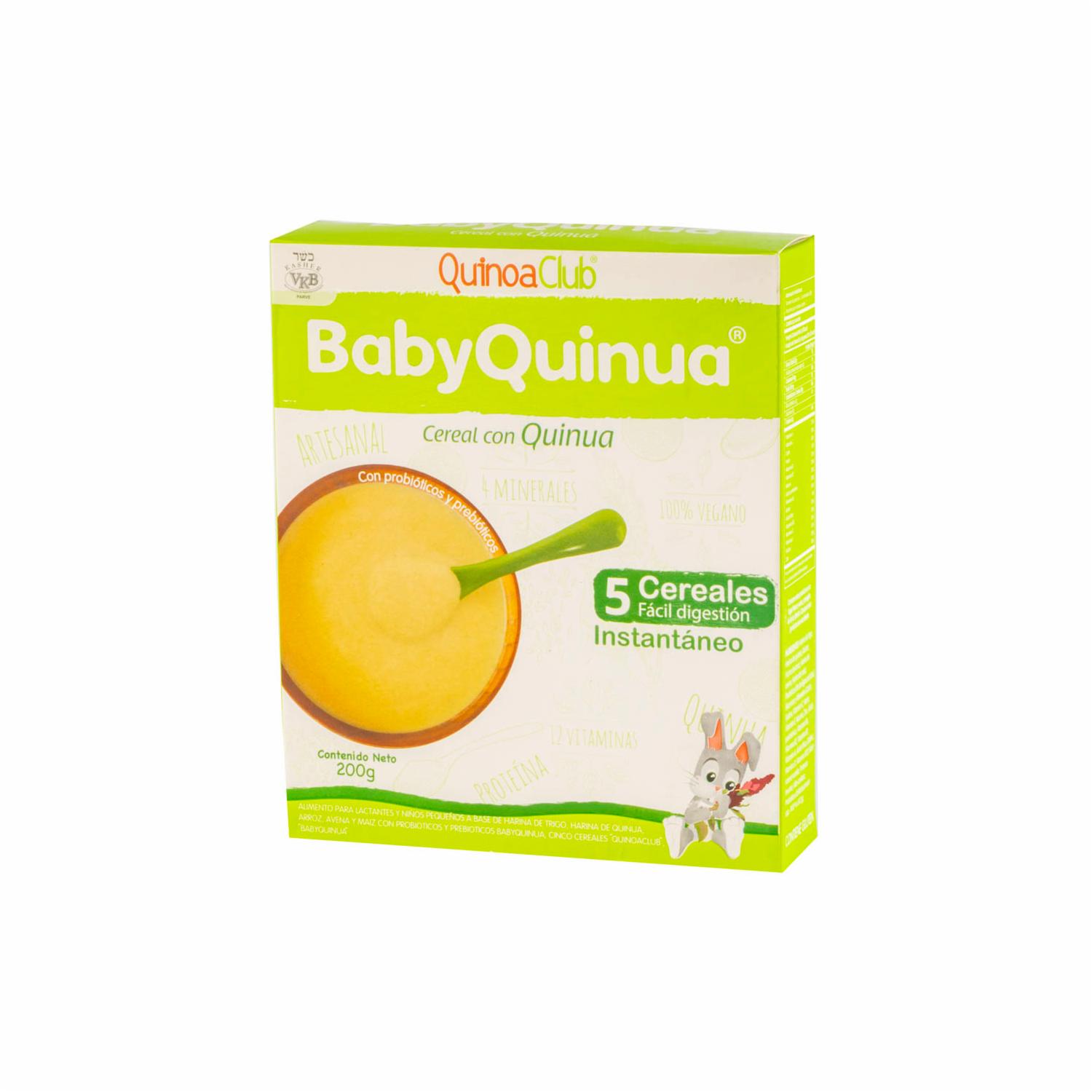 Cereal Infantil Quinoa Club Infantil BABYQUINUA 200 g