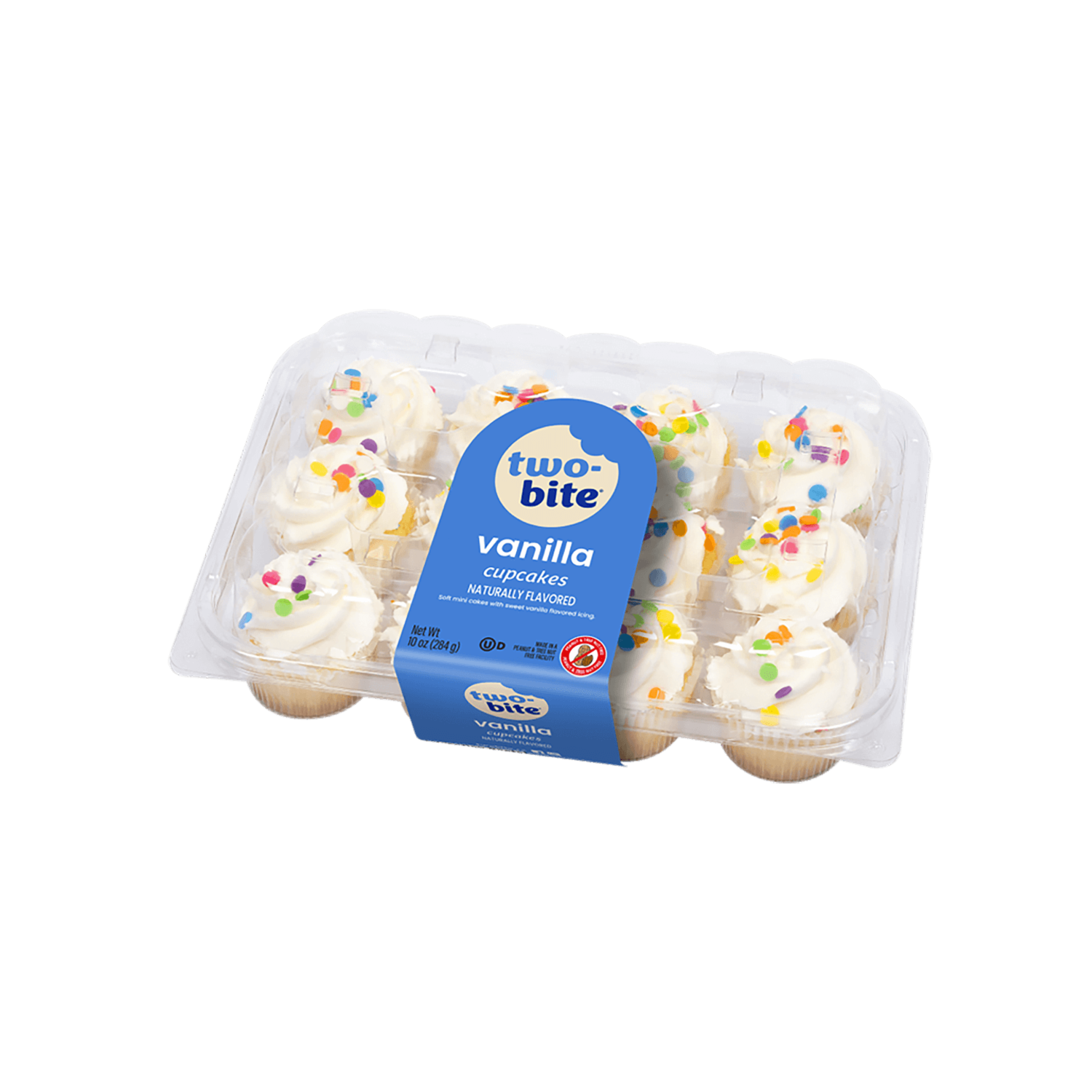 Cake Vainilla TWO-BITE 284  G
