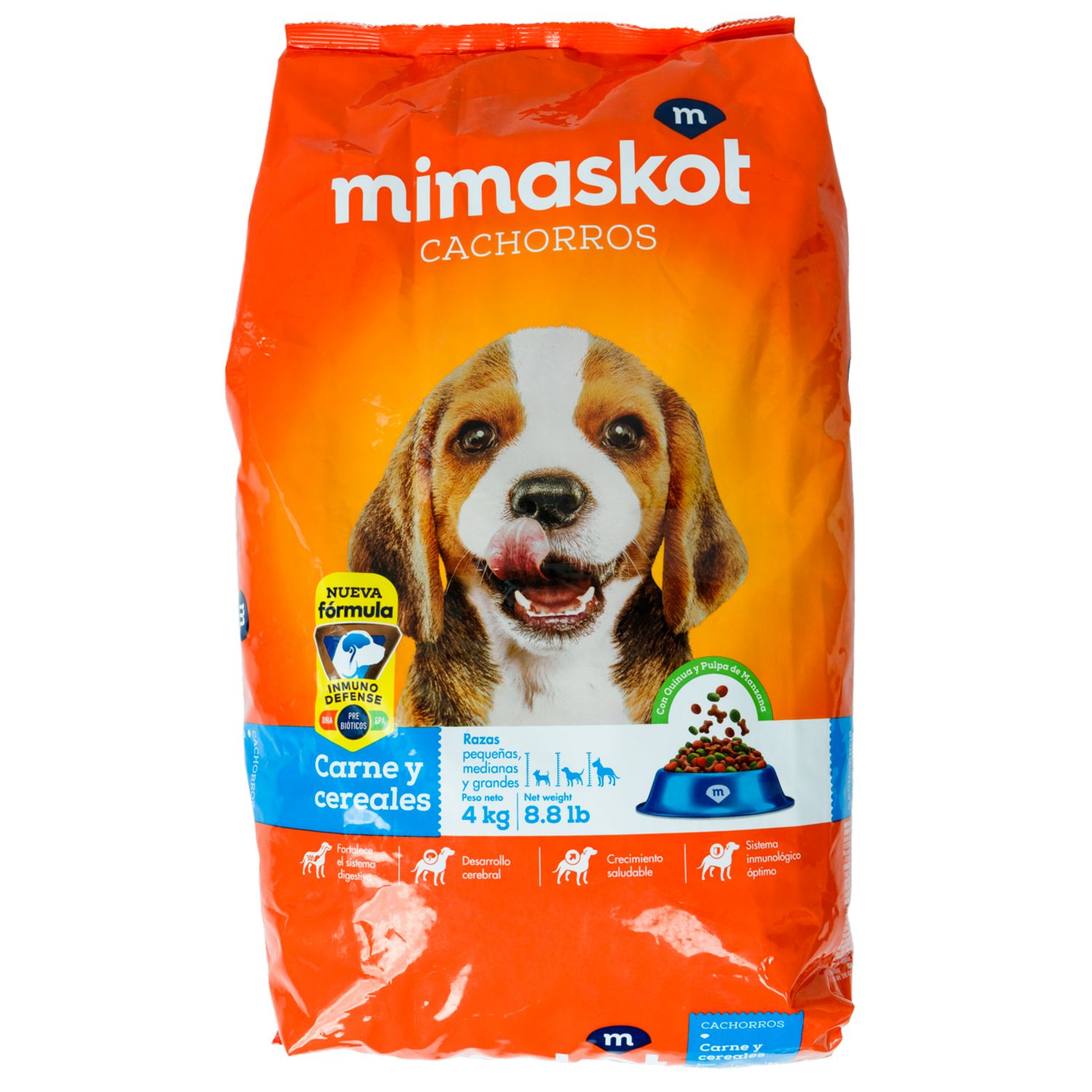 Alimento Para Perros Con Leche MIMASKOT 4 Kg