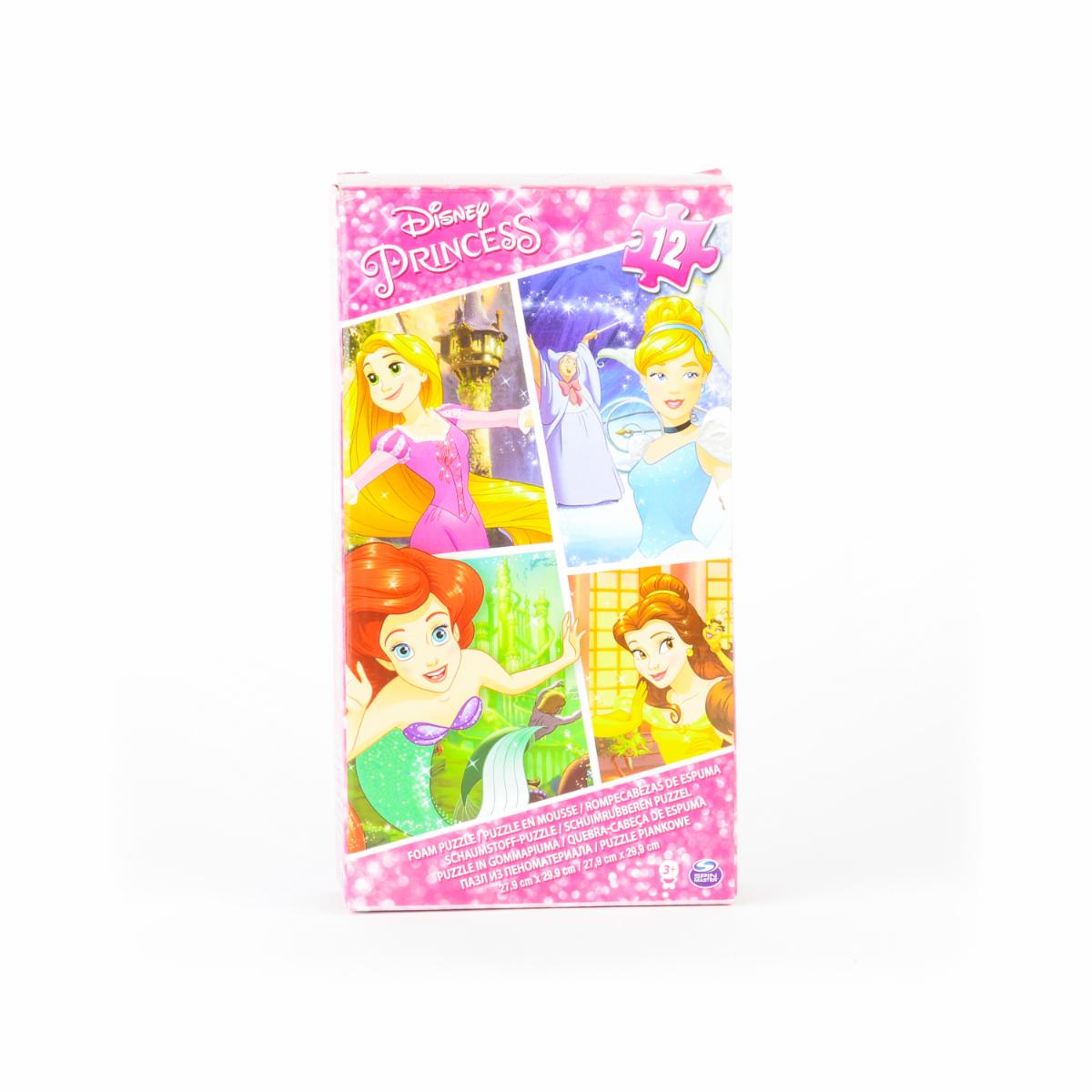 Rompecabezas De Espuma Princesas DISNEY PRINCESS 12 Piezas