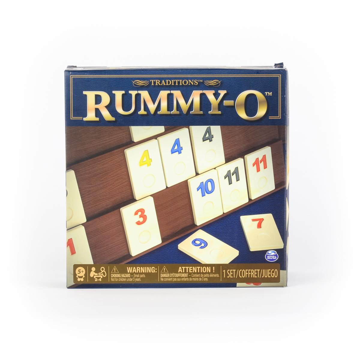 Juego De Mesa Rummy-o SPIN MASTER 2 – 4 Jugadores