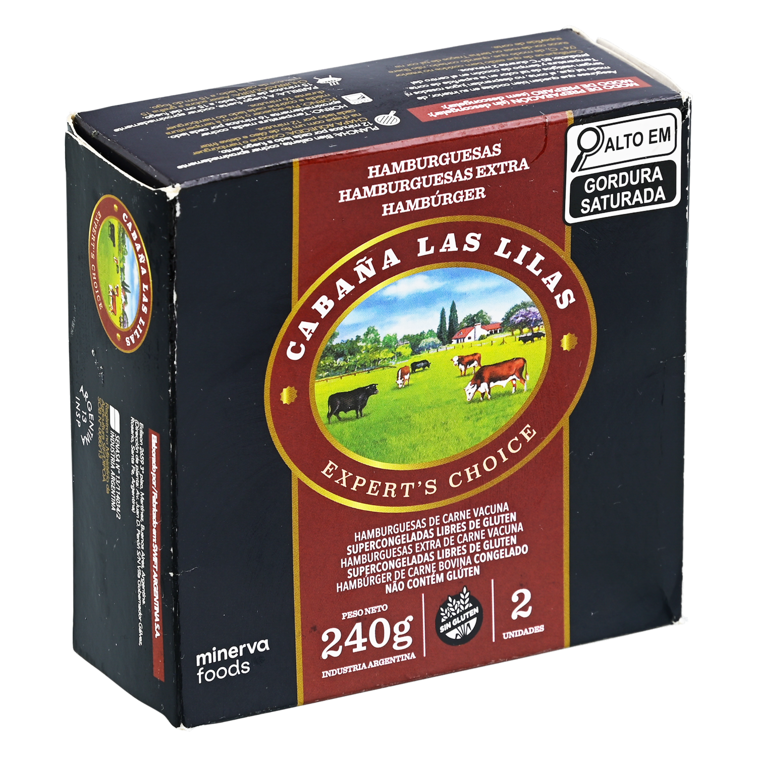 Hamburguesas Canaba CABAÑA LAS LILAS 240 G