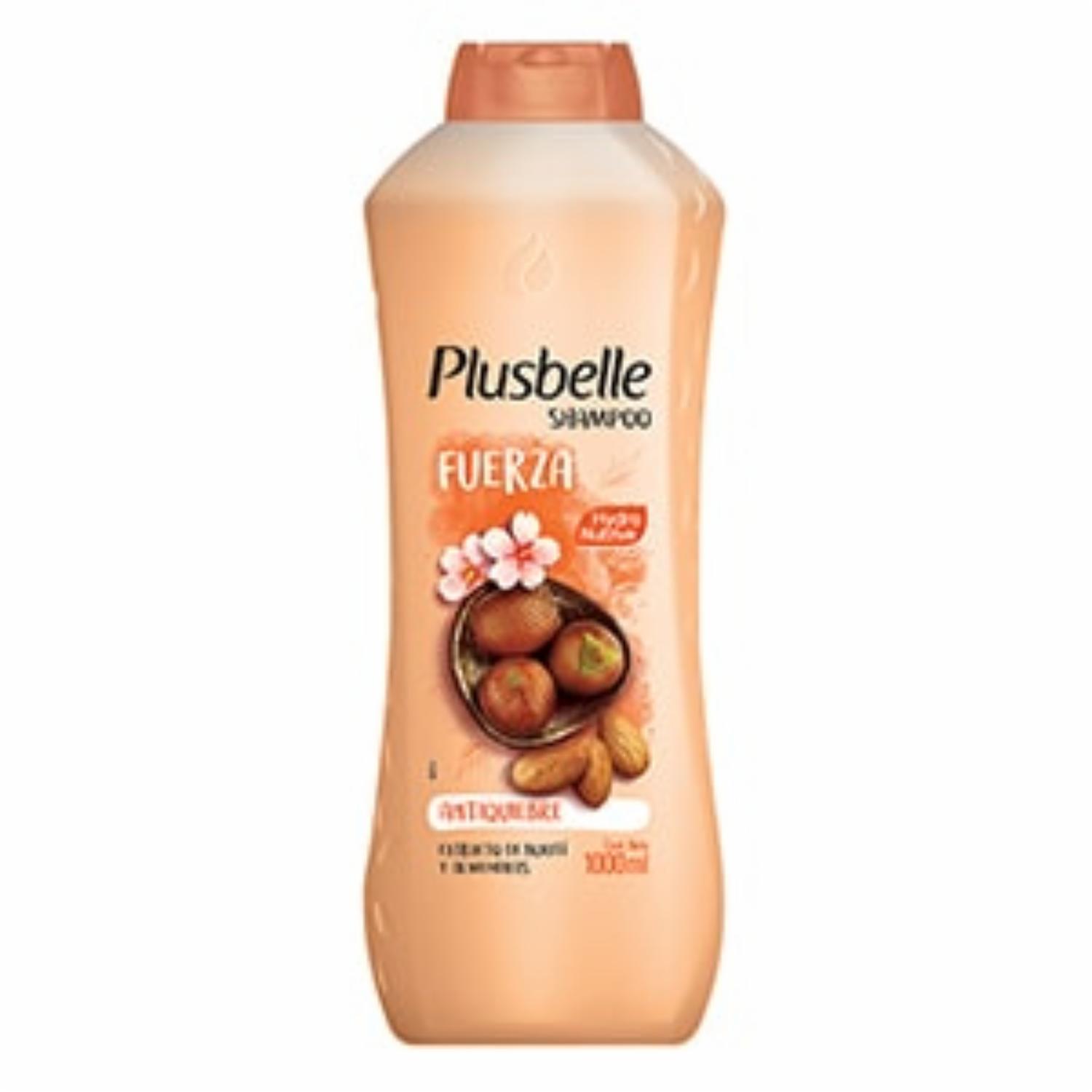 Shampoo De Cabello Fuerza-Antiquiebre PLUSBELLE 1000 Ml