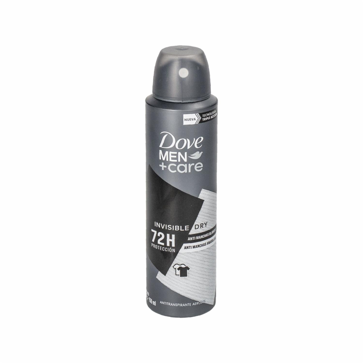 Desodorante En Aerosol Para Caballero Invisible Dry Sensitive DOVE 87 G