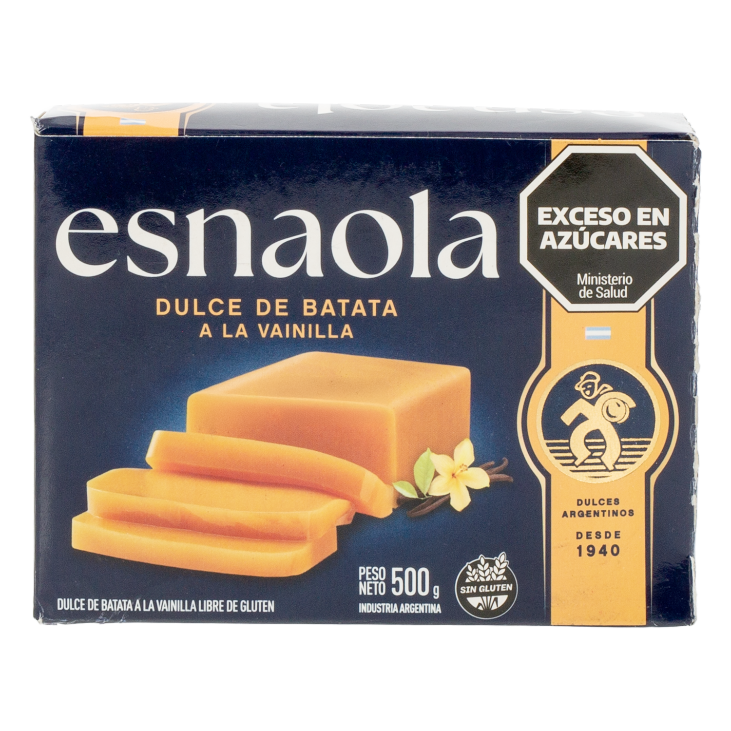 Dulce De Batata Sabor Vainilla ESNAOLA 500 G
