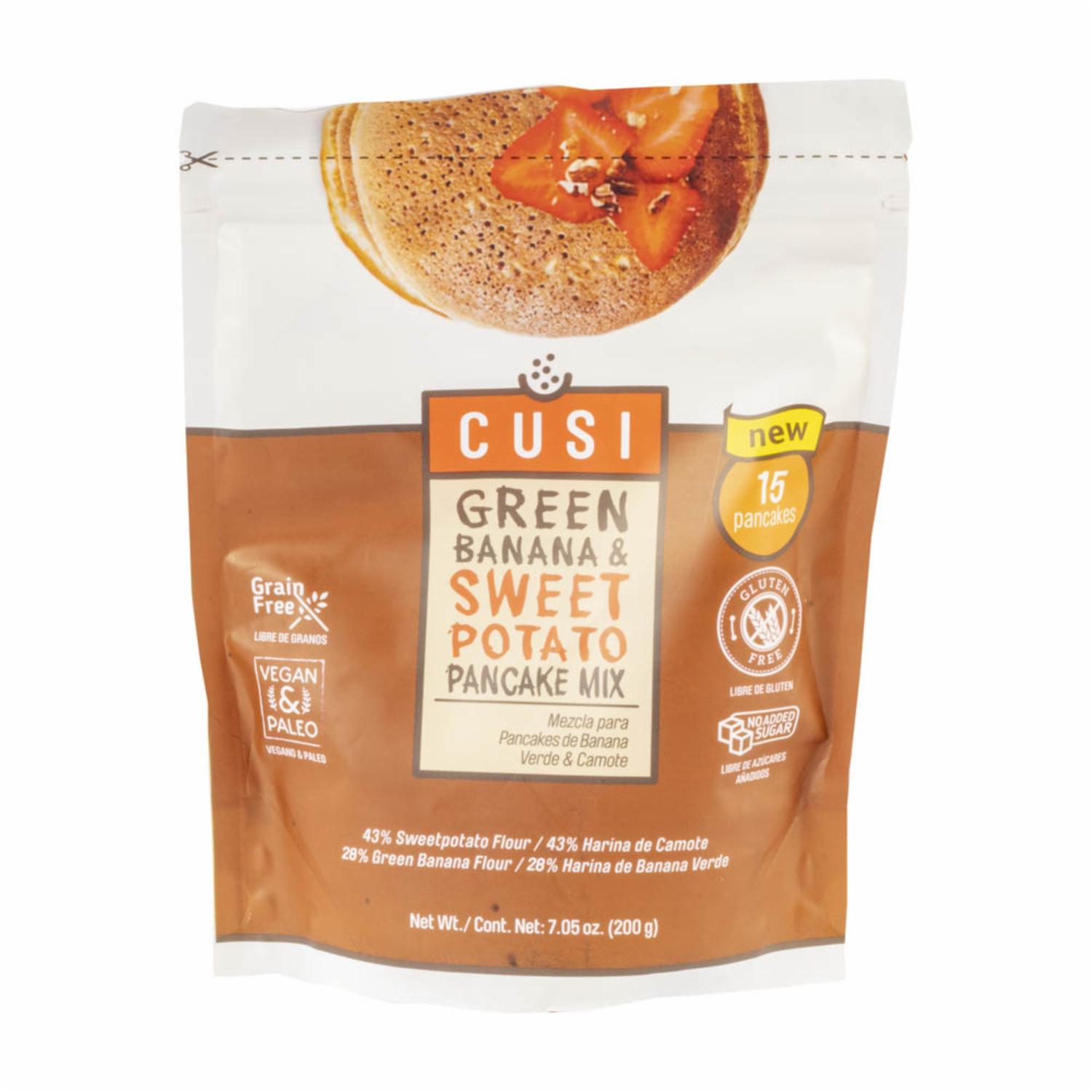 Premezcla Para Panchanes De Banana Verde Y Camote CUSI 200 G