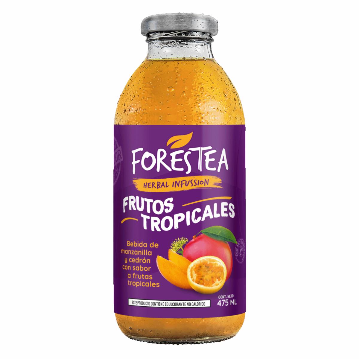 Bebida De Té Y Frutos Tropicales FORESTEA 475 Ml