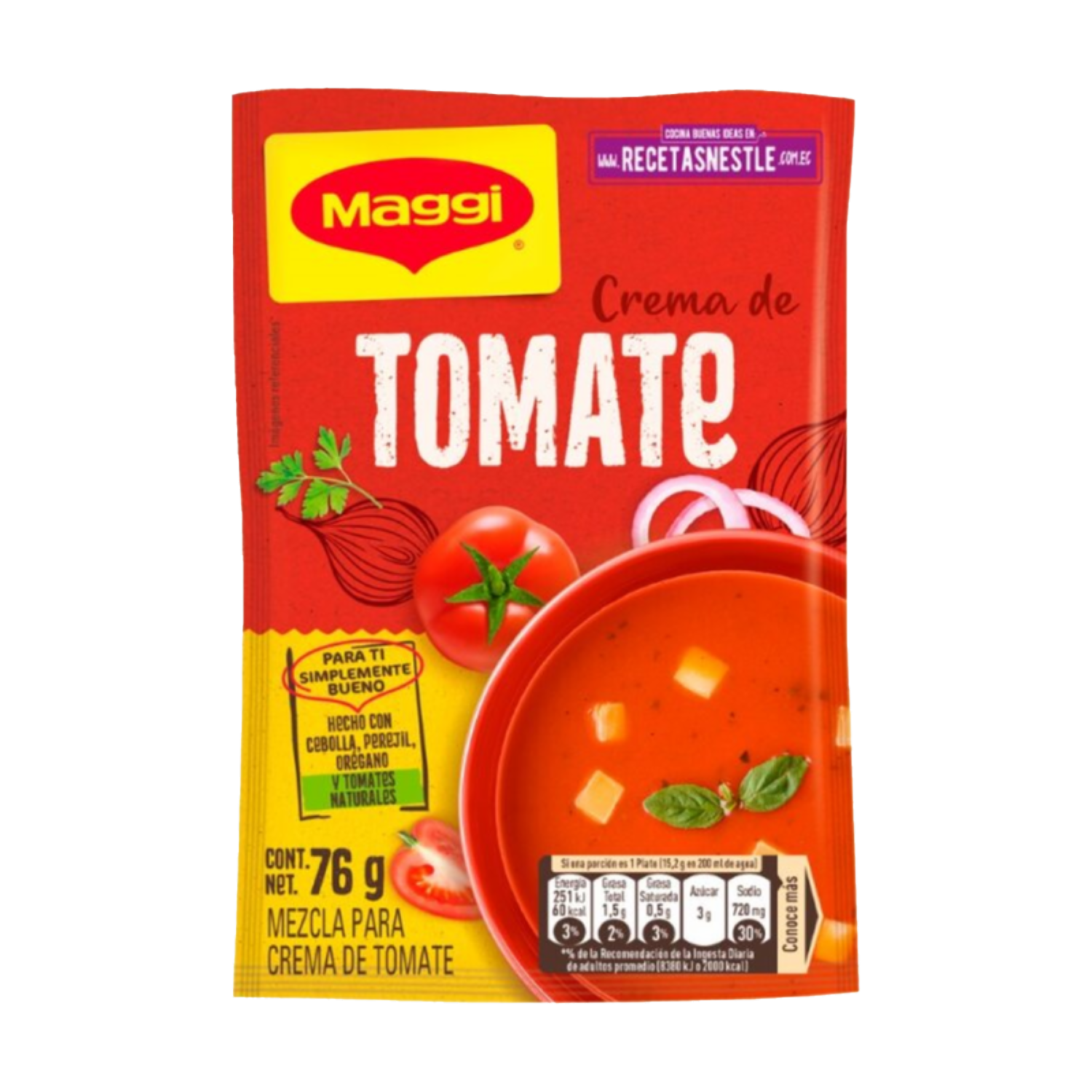 Crema Instantánea De Tomate Gourmet MAGGI 76 G