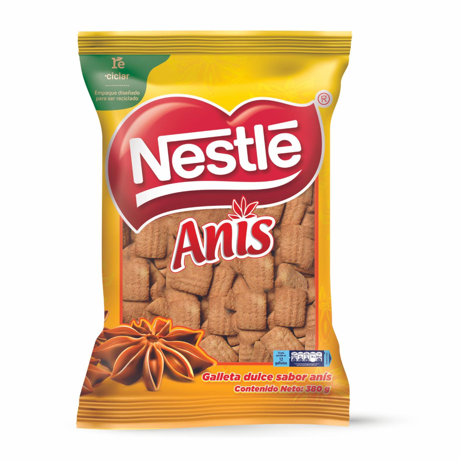 Galleta Navideña Anís NESTLÉ 380 G