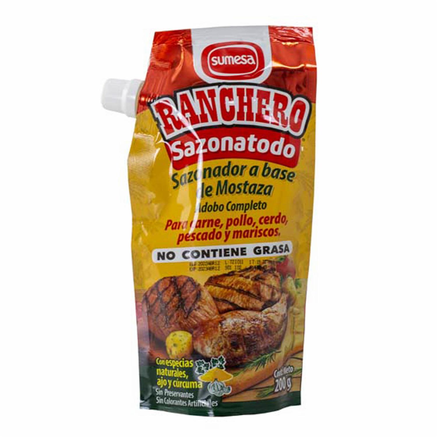 Sazonador En Polvo RANCHERO 200 Gr