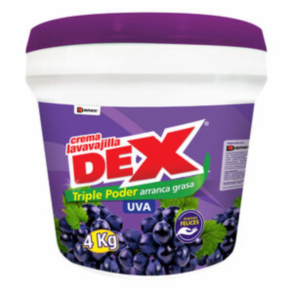 Lavavajilla En Crema Uva Galón DEX 4000 G