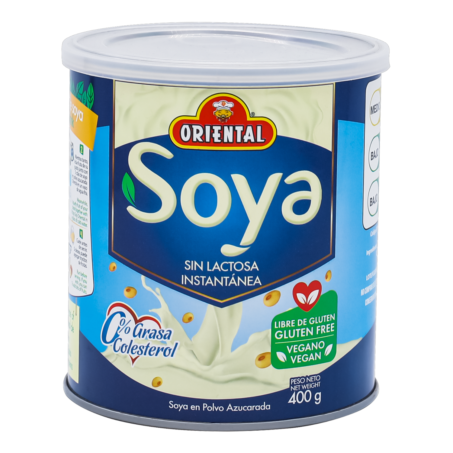 Soya En Polvo Azucarada ORIENTAL 400 G