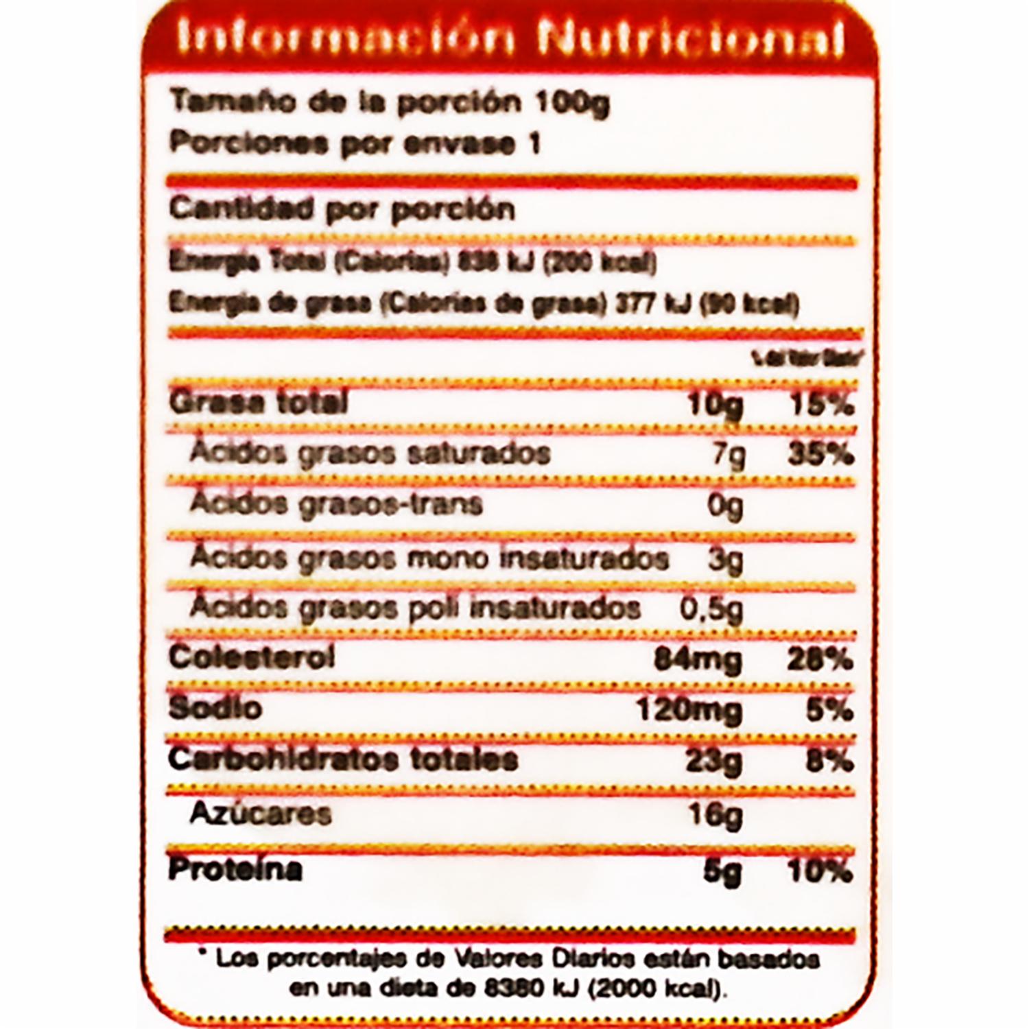 Tiramisú Postre MAXIPAN 100g - Imagen 3