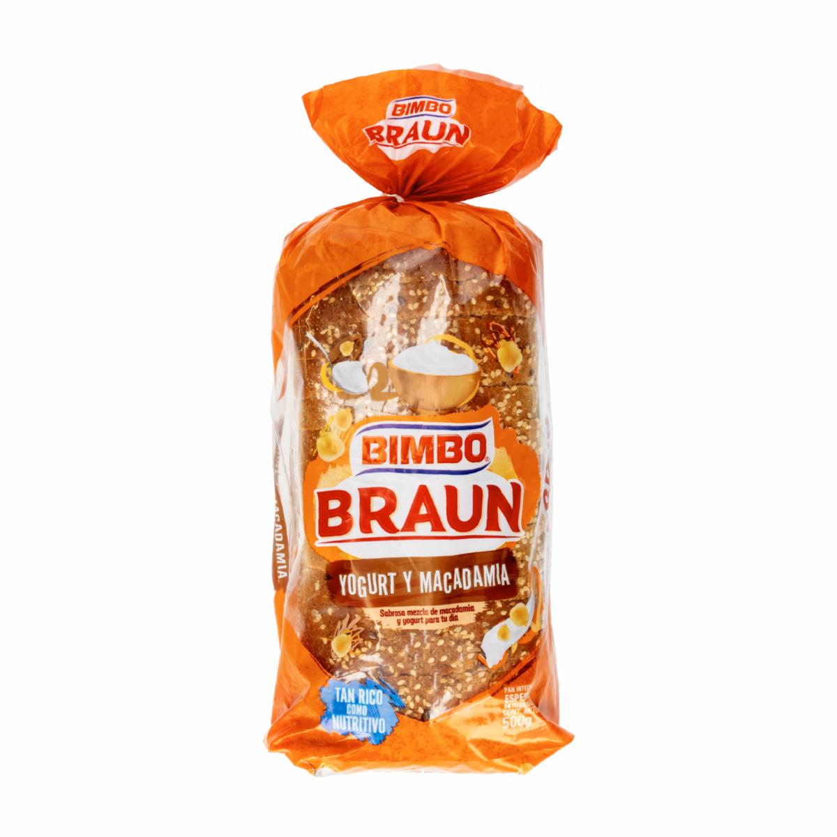 Pan Molde De Yogurt Con Almendras BRAUN 500 G