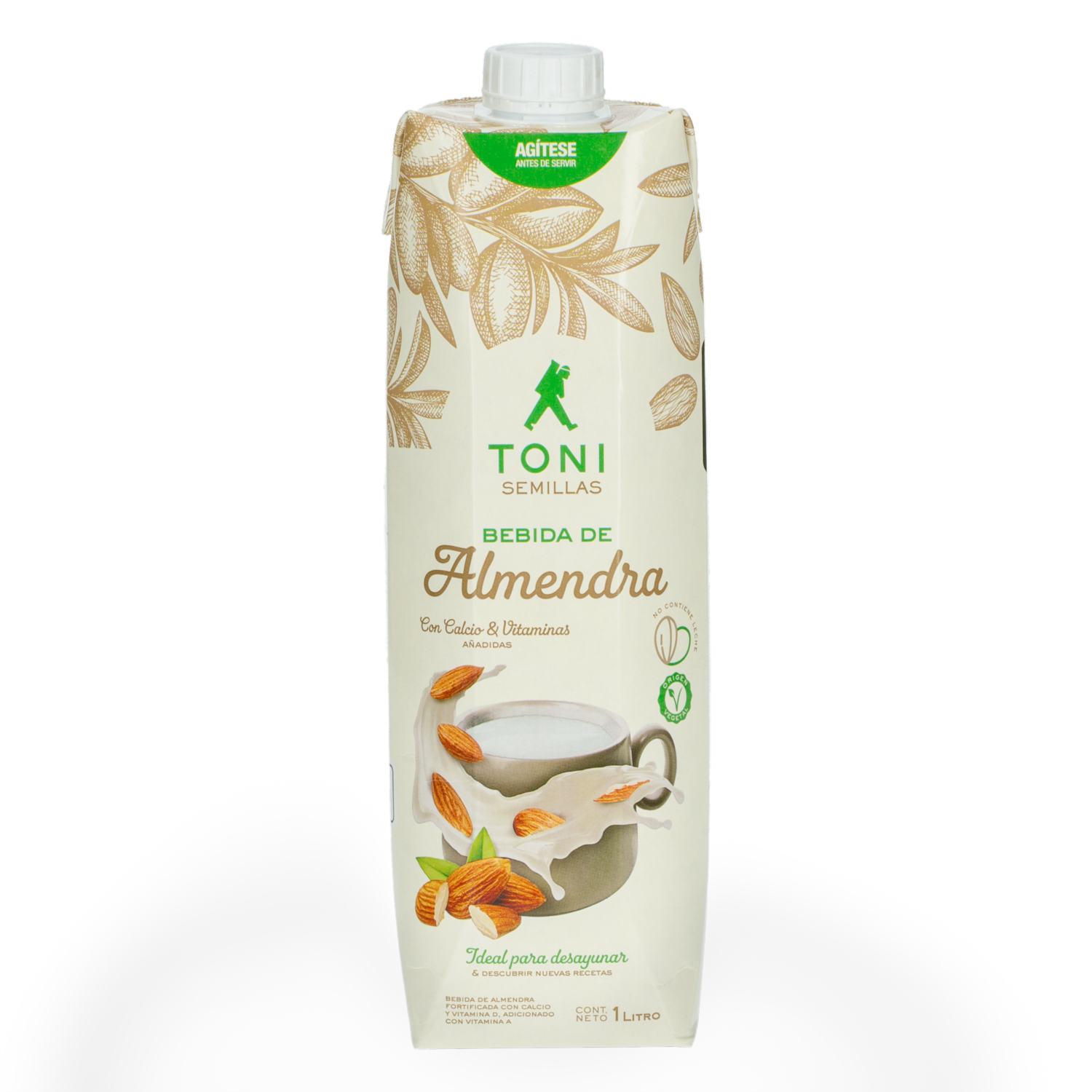 Bebida De Almendra Semillas TONI 1000Ml