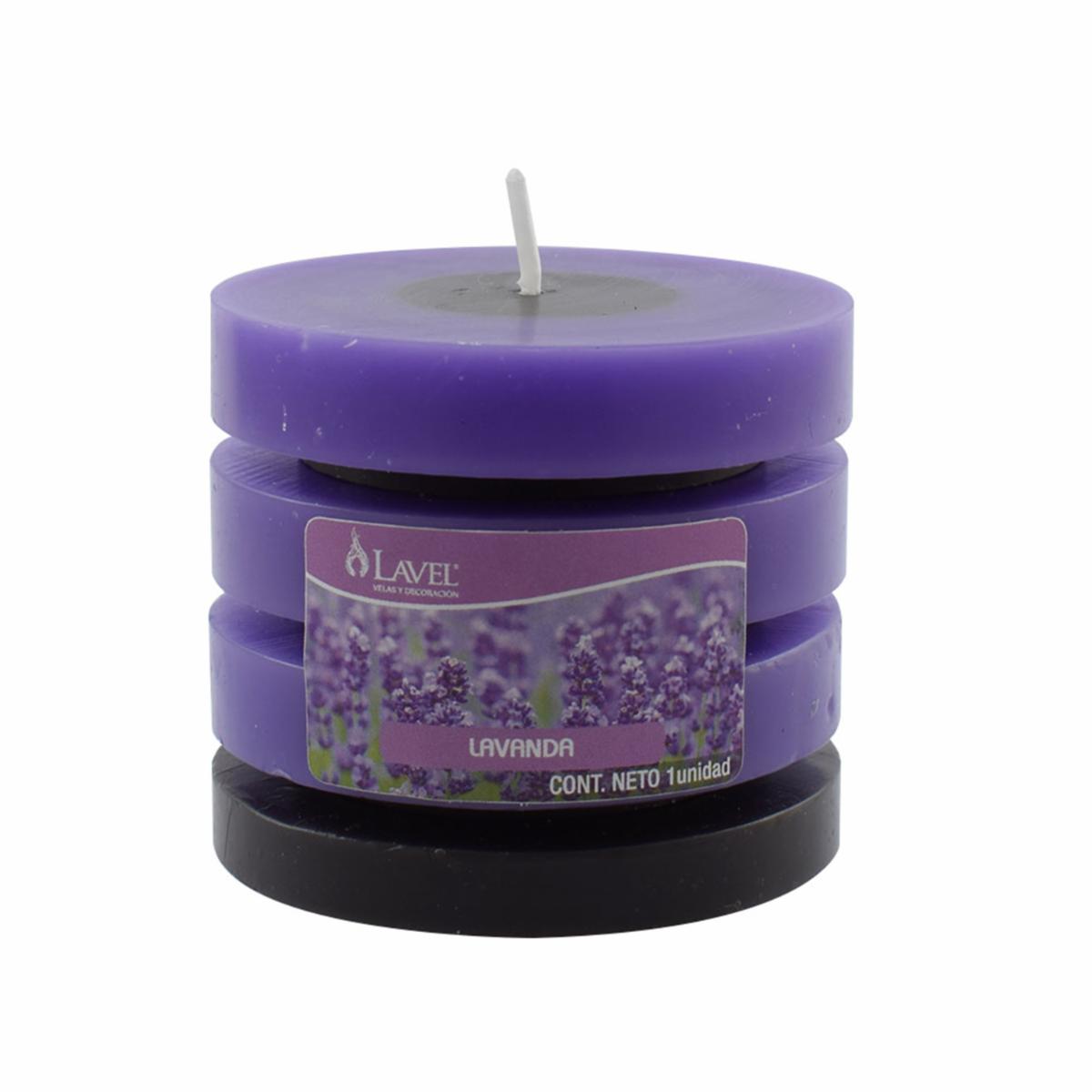 Vela Anillillo Morado LAVEL Redondo