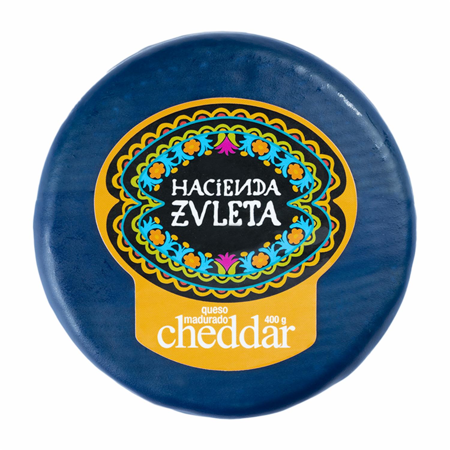 Queso Madurado Cheddar HACIENDA ZULETA 400 G