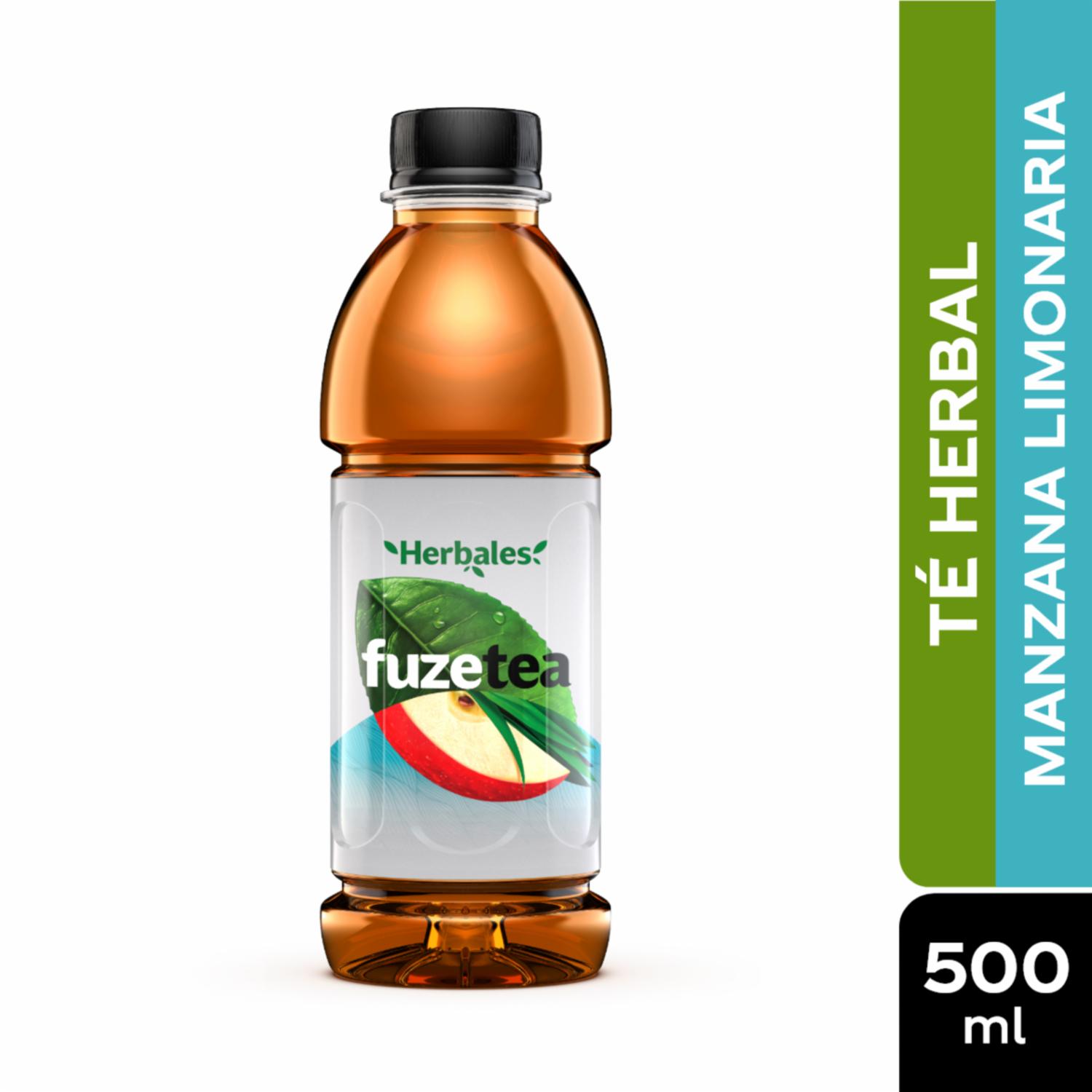 Té Helado Herbal Manzana Y Limón FUZE TEA Botella