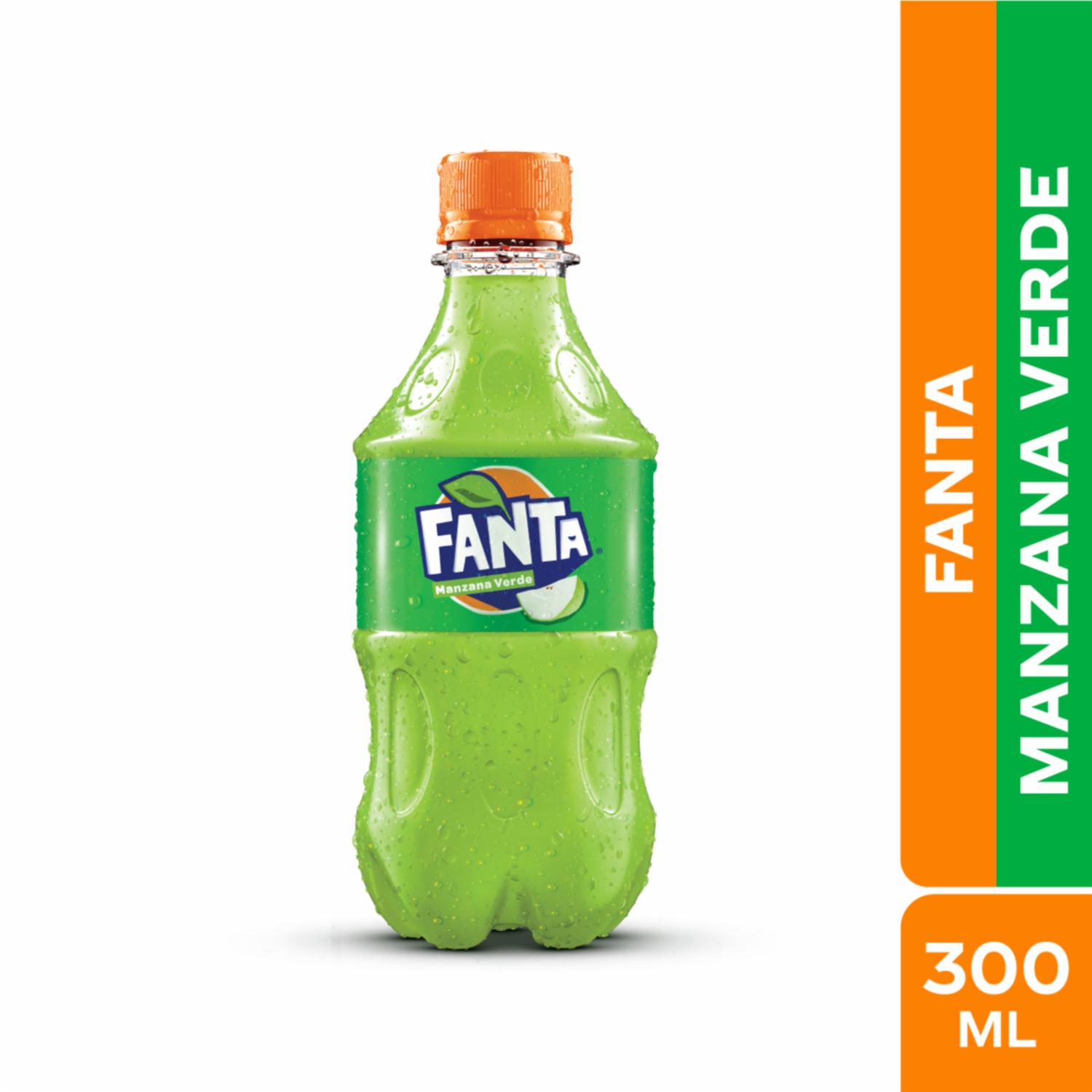 Bebida Gaseosa Sabor A Manzana Verde FANTA 300 Ml