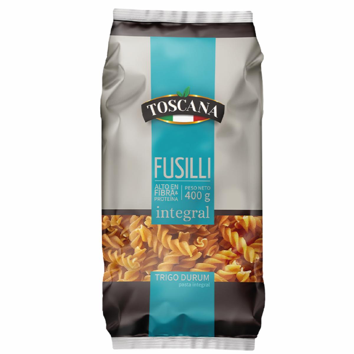 Fideo Integral Fusilli TOSCANA 400 G