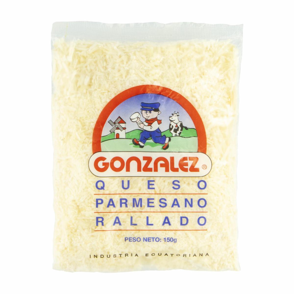 Queso Parmesano GONZALEZ 150 G