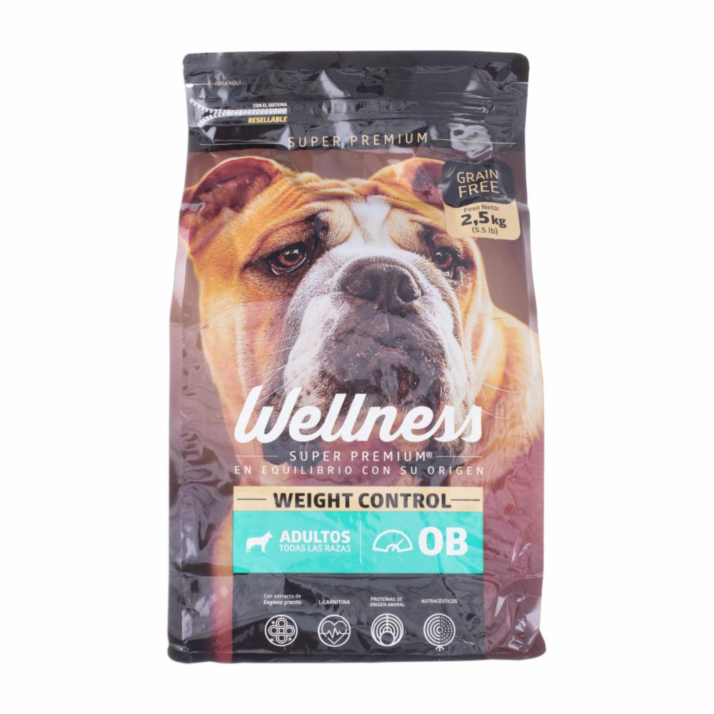 Alimento Para Perros Para Control De Peso WELLNESS 2500 G - Supermaxi