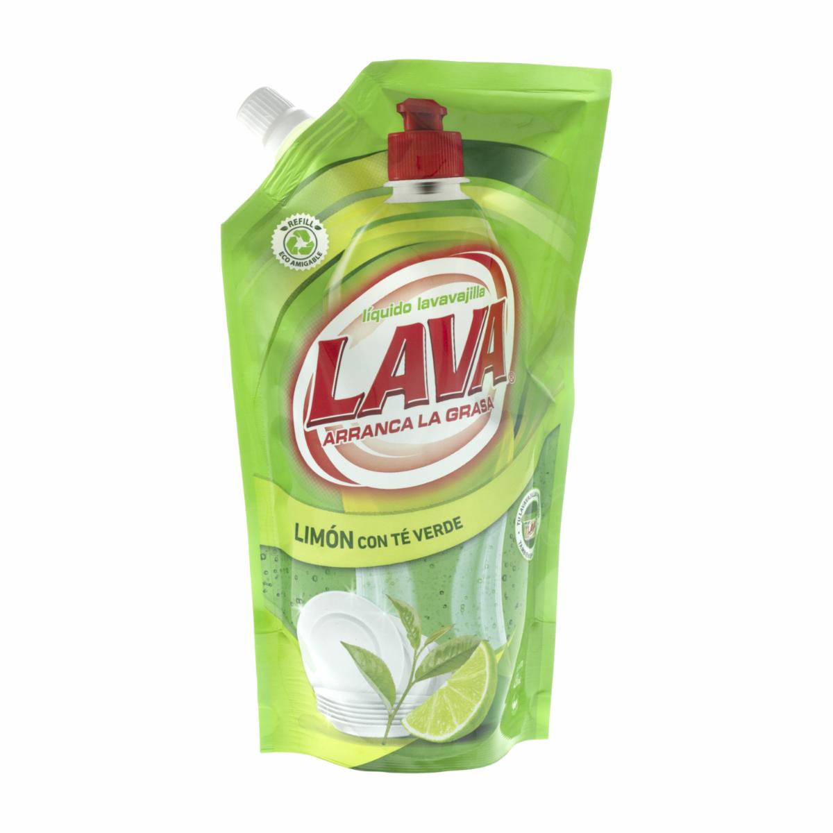 Lavavajilla Líquido Limón LAVA 450 Ml