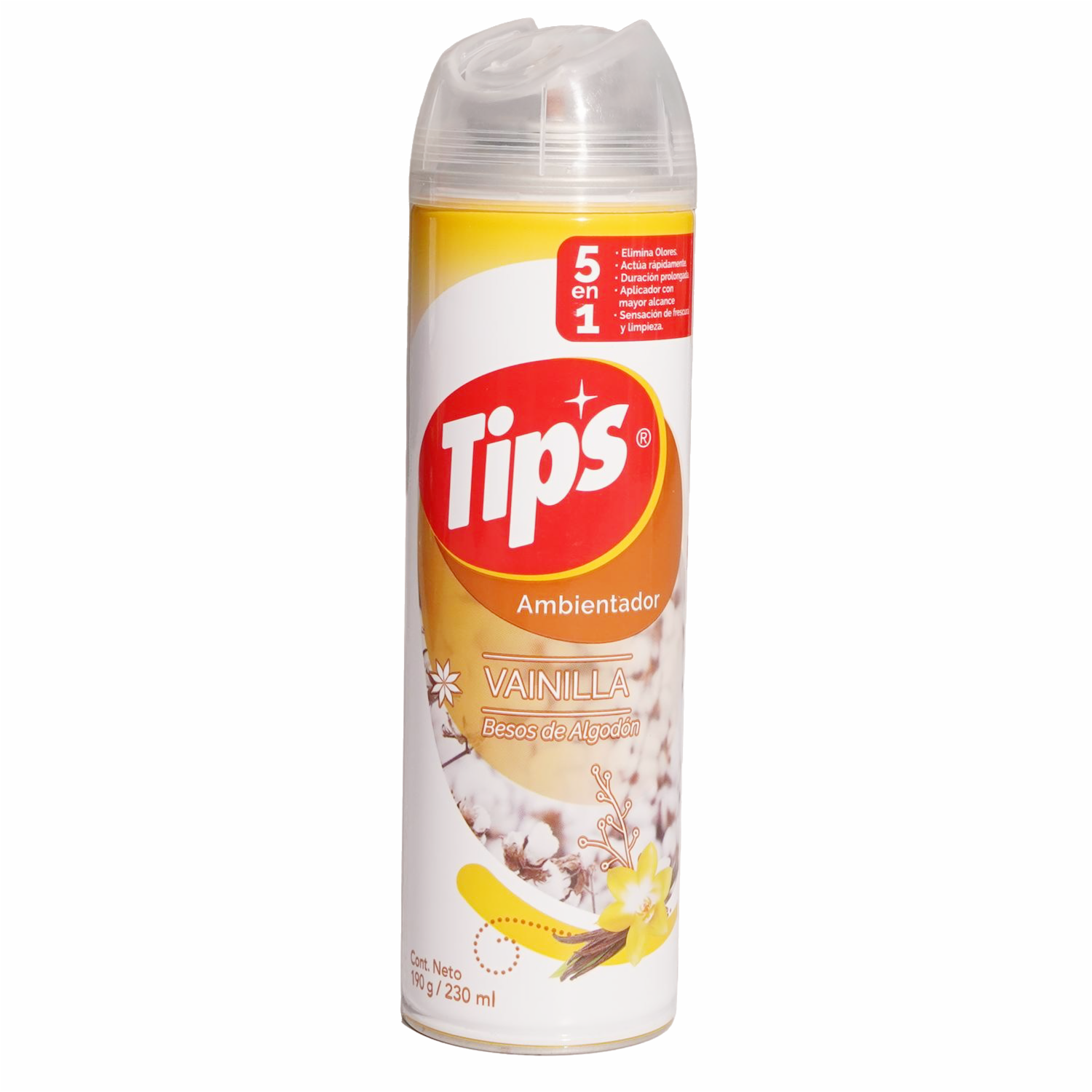 Ambientador En Spray Fragancia Besos De Algodón TIPS 230 Ml