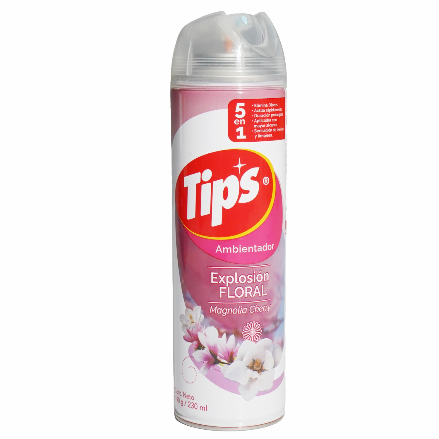 Ambientador En Spray Fragancia Ambtmagnolia Cherry TIPS 230 Ml