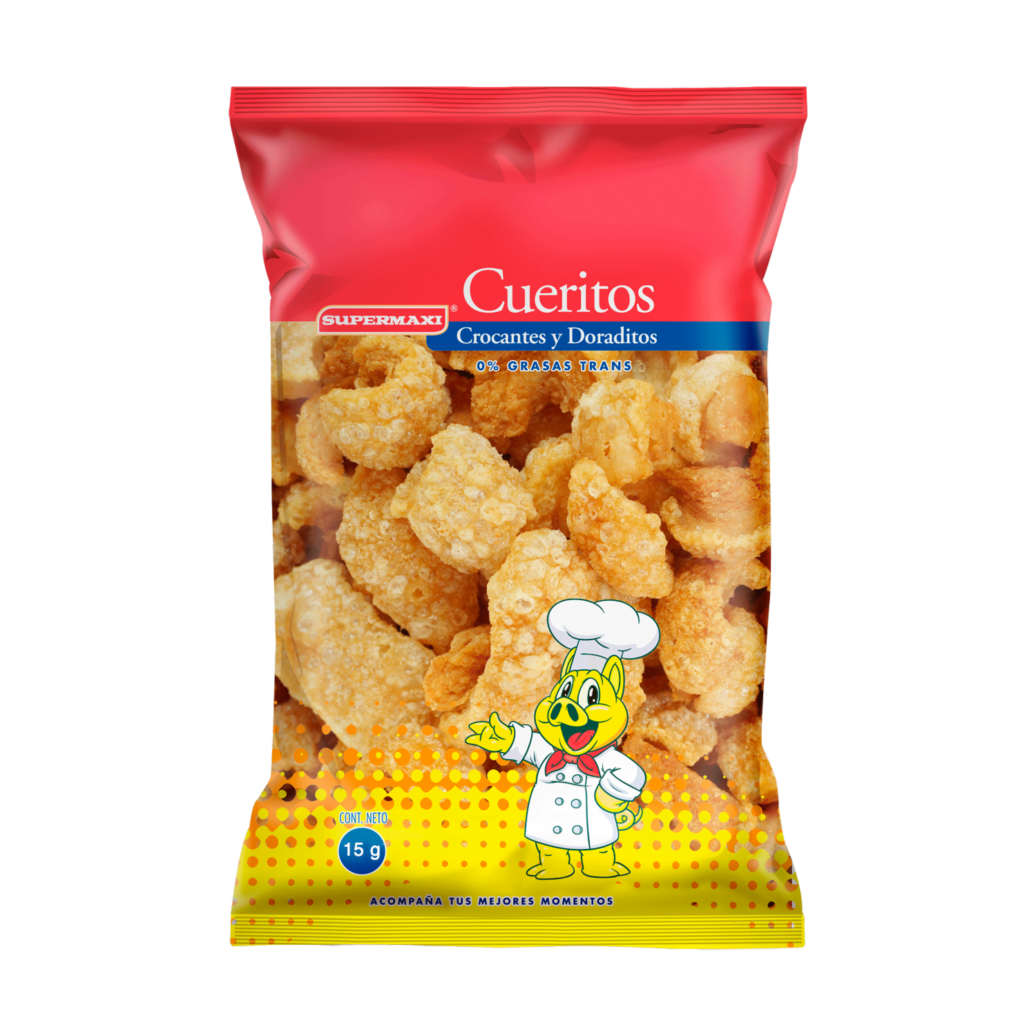 Cueritos Bocaditos Sabor Natural SUPERMAXI 15 g