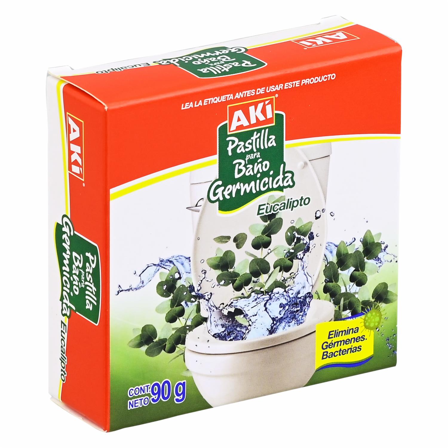 Pastilla Para Baño Eucalipto AKÍ 90 G