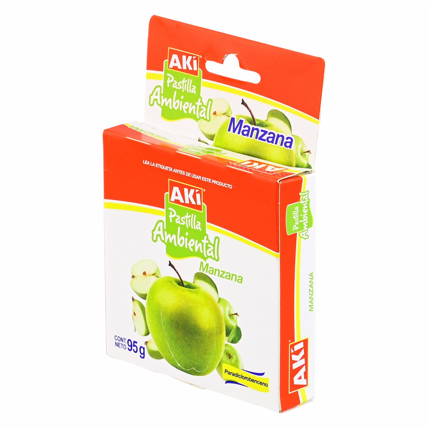 Pastilla Ambiental Manzana AKÍ 95 G