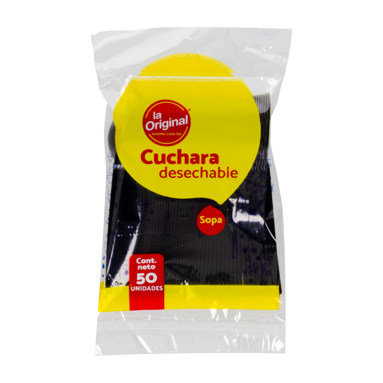 Cuchara Para Sopa LA ORIGINAL Por 50 Uds