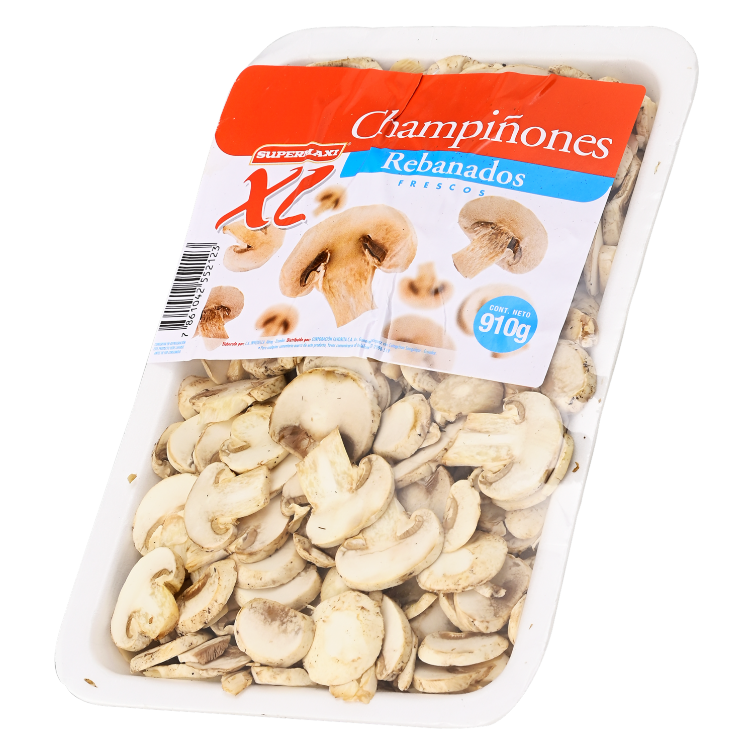 Champiñones Tajas SUPERMAXI Bandeja