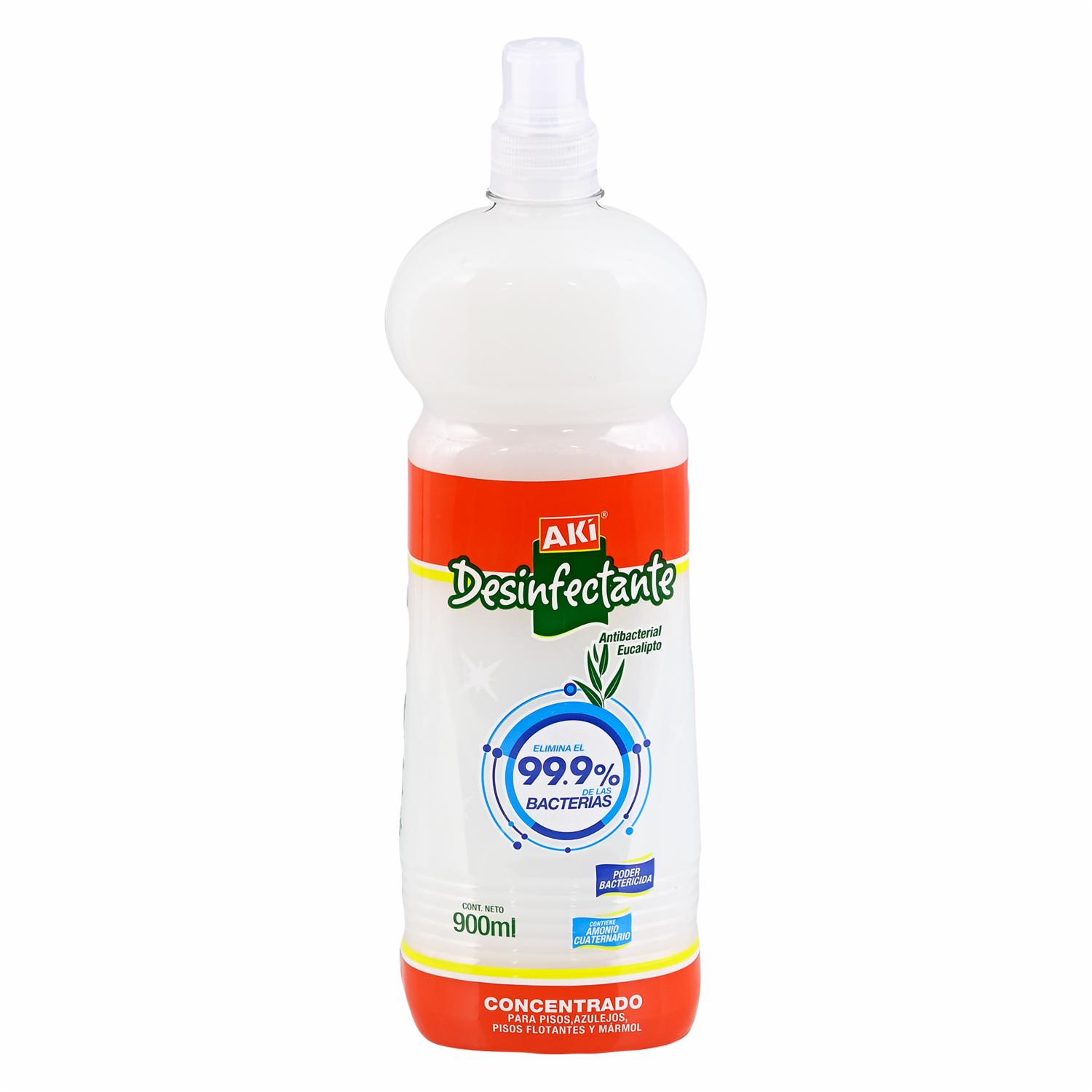 Desinfectante Antibacterial Eucalipto AKÍ 900 Ml