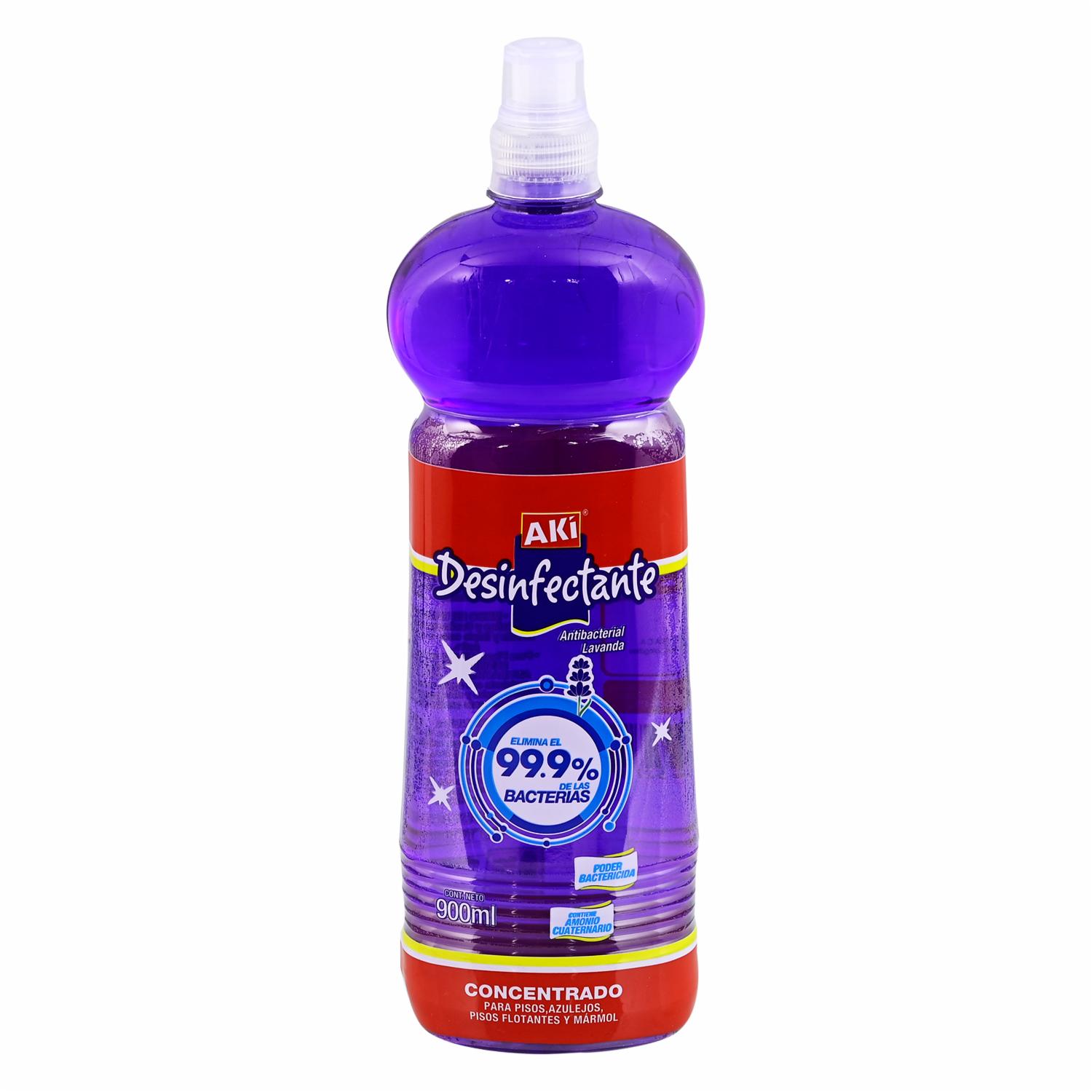 Desinfectante Antibacterial Lavanda AKÍ 900 Ml