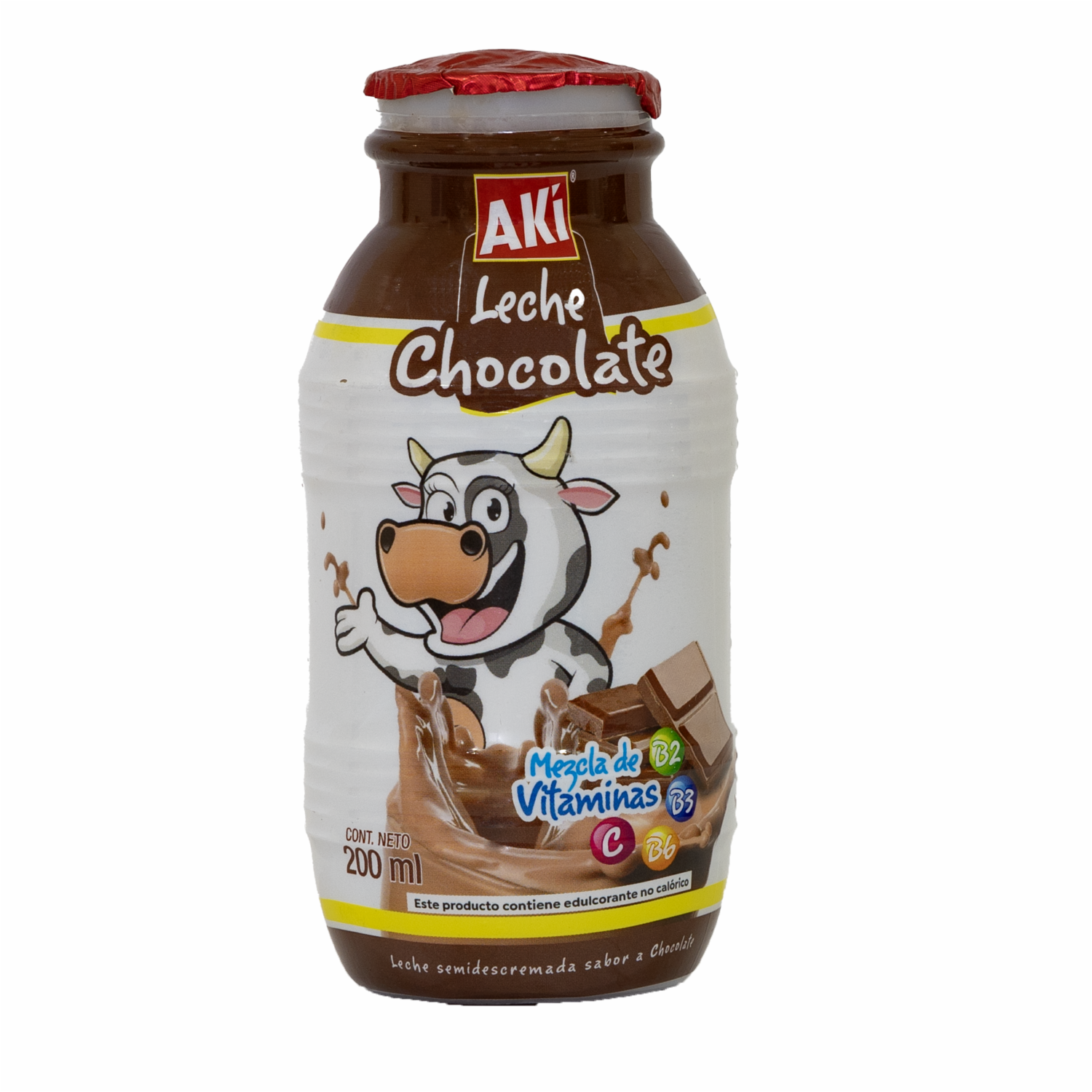 Leche Saborizada De Chocolate AKÍ 200 Ml
