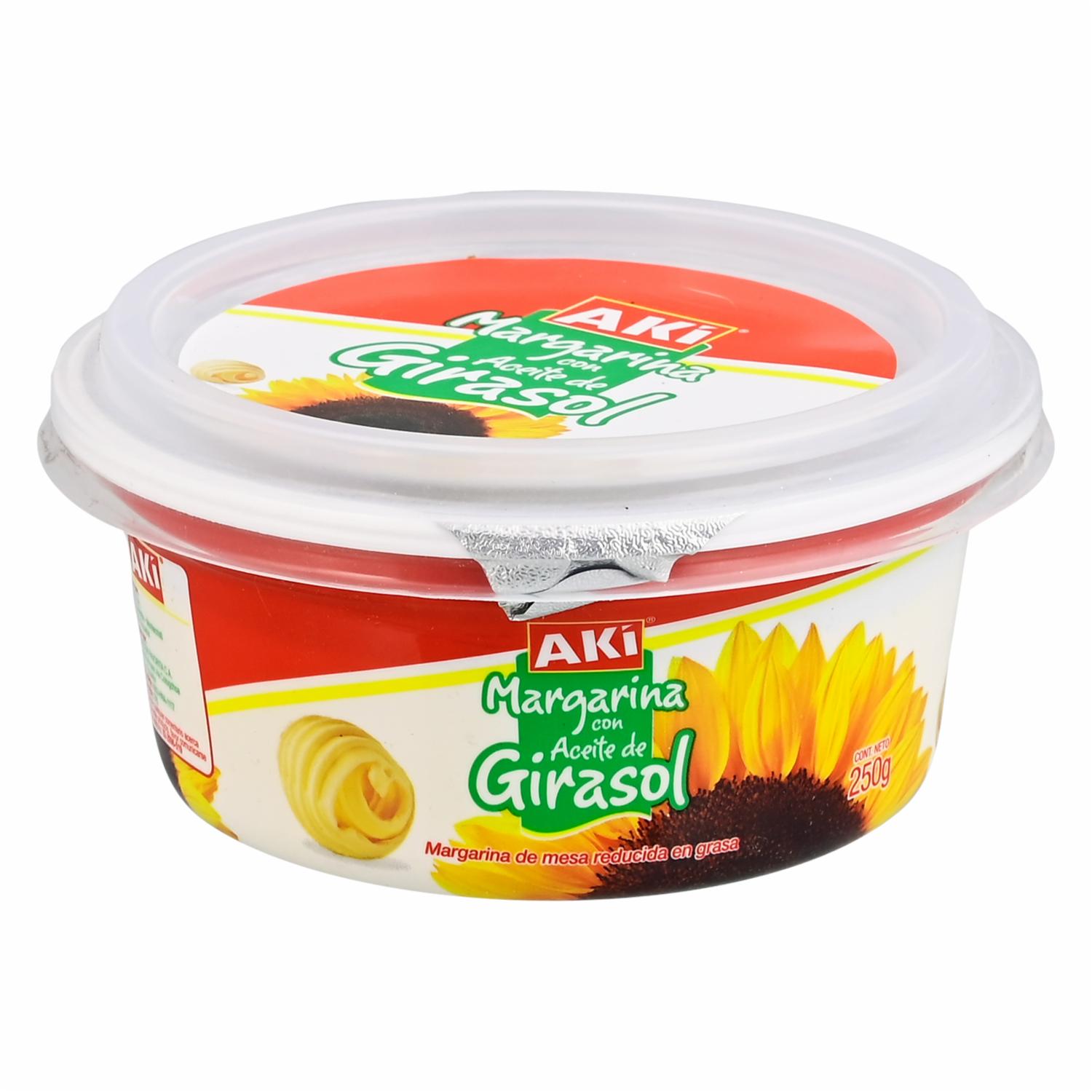 Margarina Girasol AKÍ Tarrina