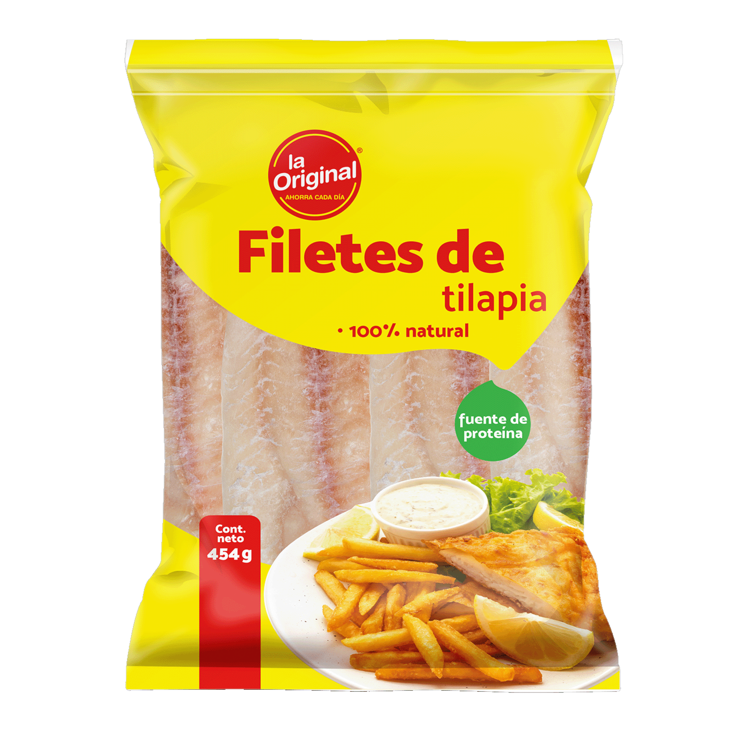 Tilapia Congelada LA ORIGINAL 454 G